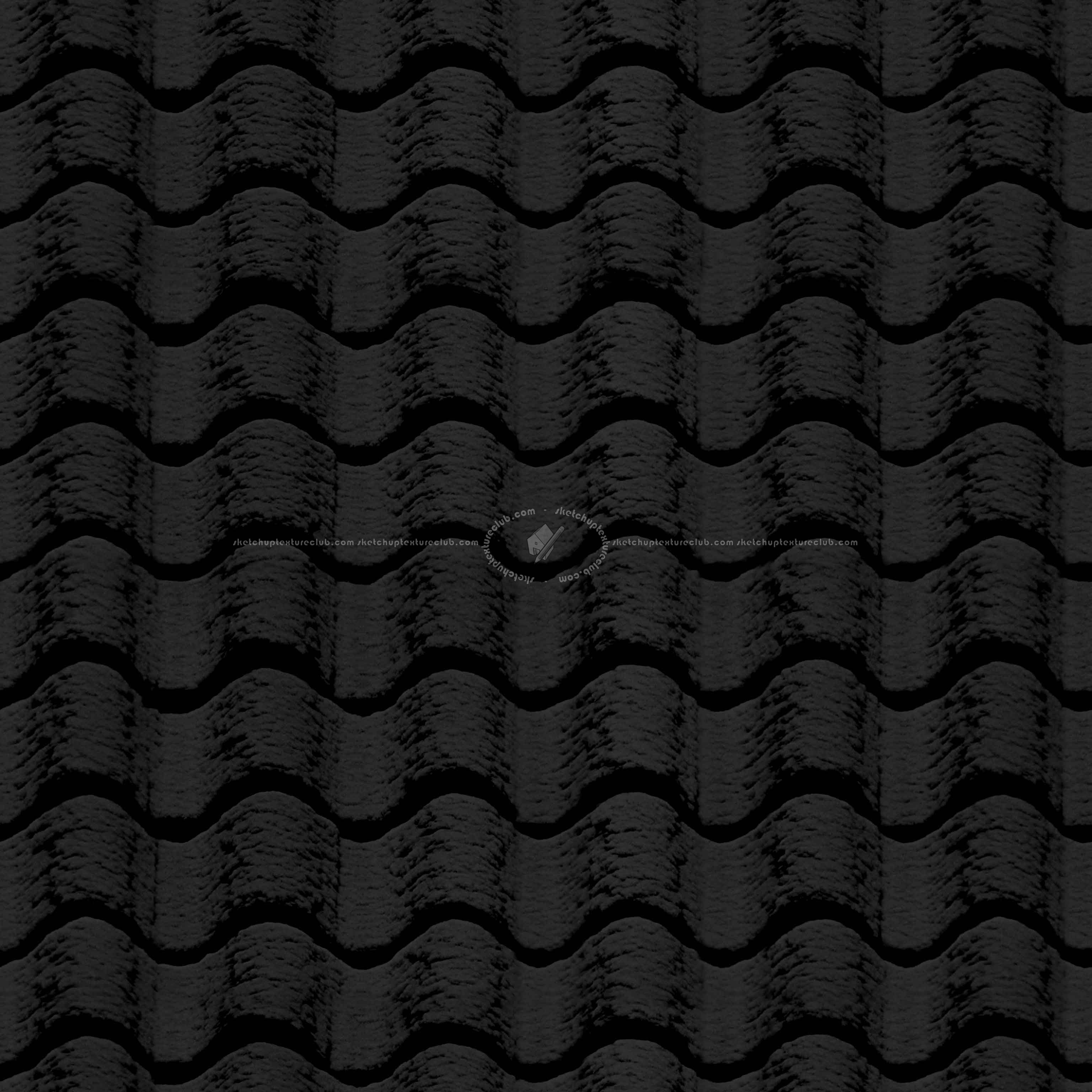 Textures   -   ARCHITECTURE   -   ROOFINGS   -   Snowy roofs  - Snowy roof texture seamless 04030 - Specular