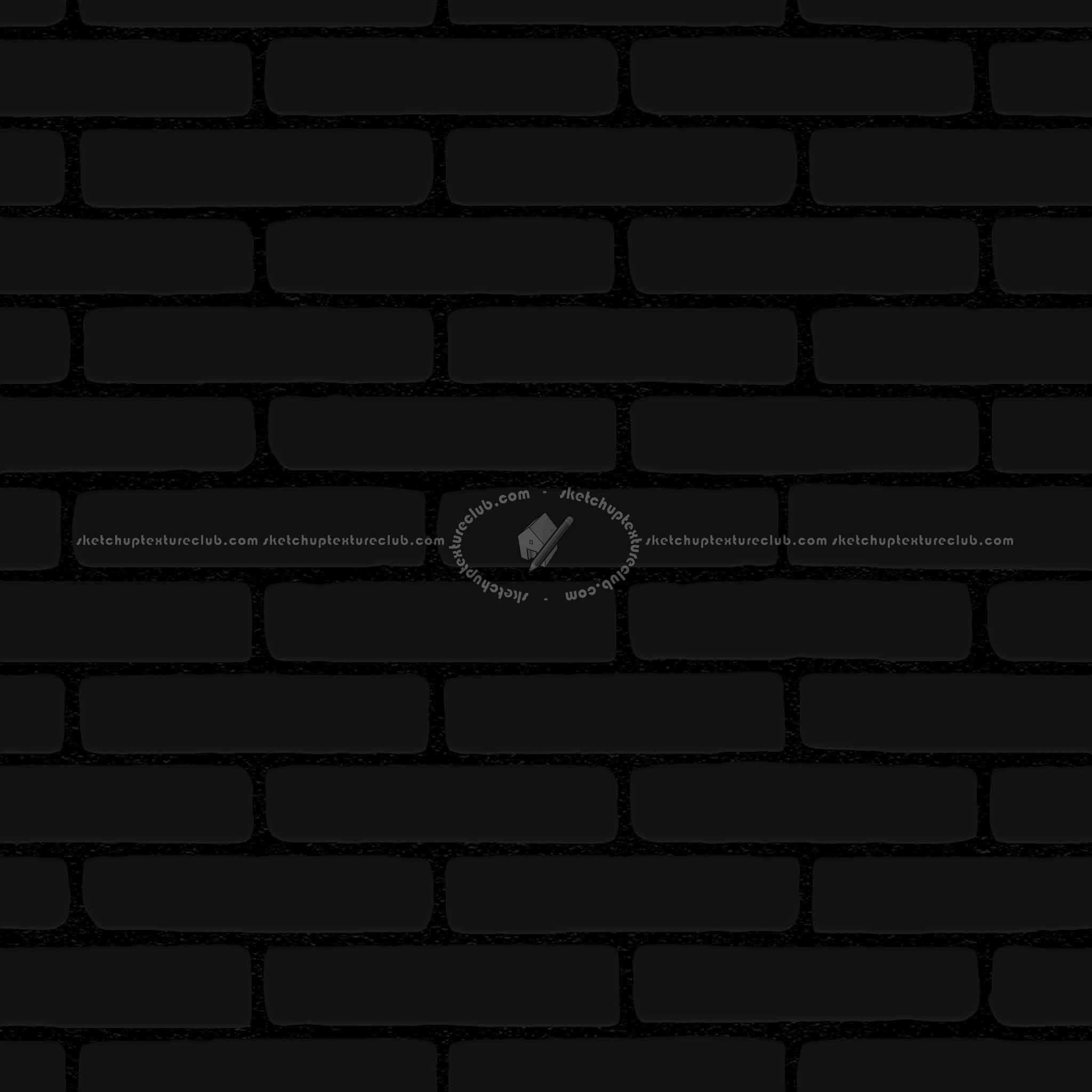 Textures   -   ARCHITECTURE   -   BRICKS   -   Colored Bricks   -   Smooth  - Texture colored bricks smooth seamless 00053 - Specular