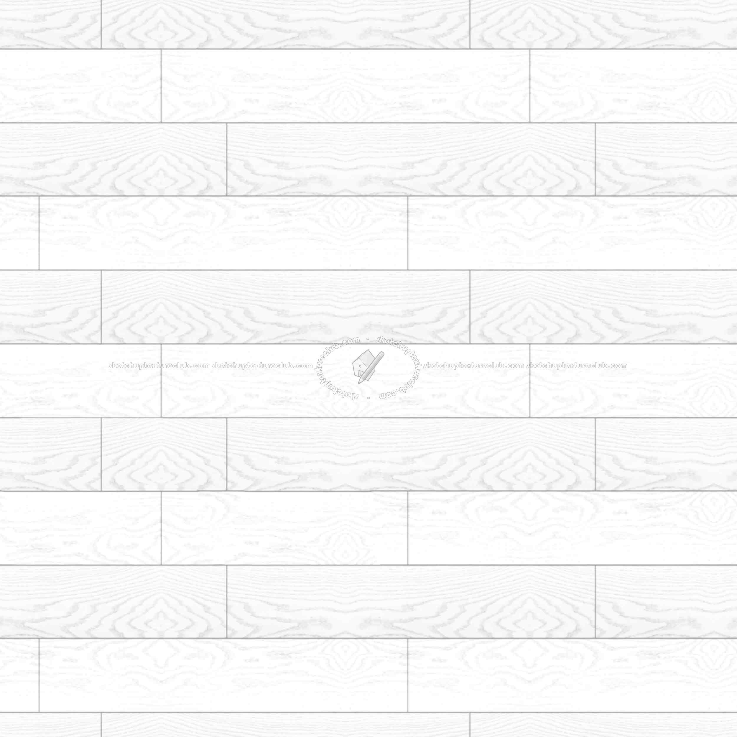 Textures   -   ARCHITECTURE   -   WOOD FLOORS   -   Parquet white  - White wood flooring texture seamless 05447 - Ambient occlusion