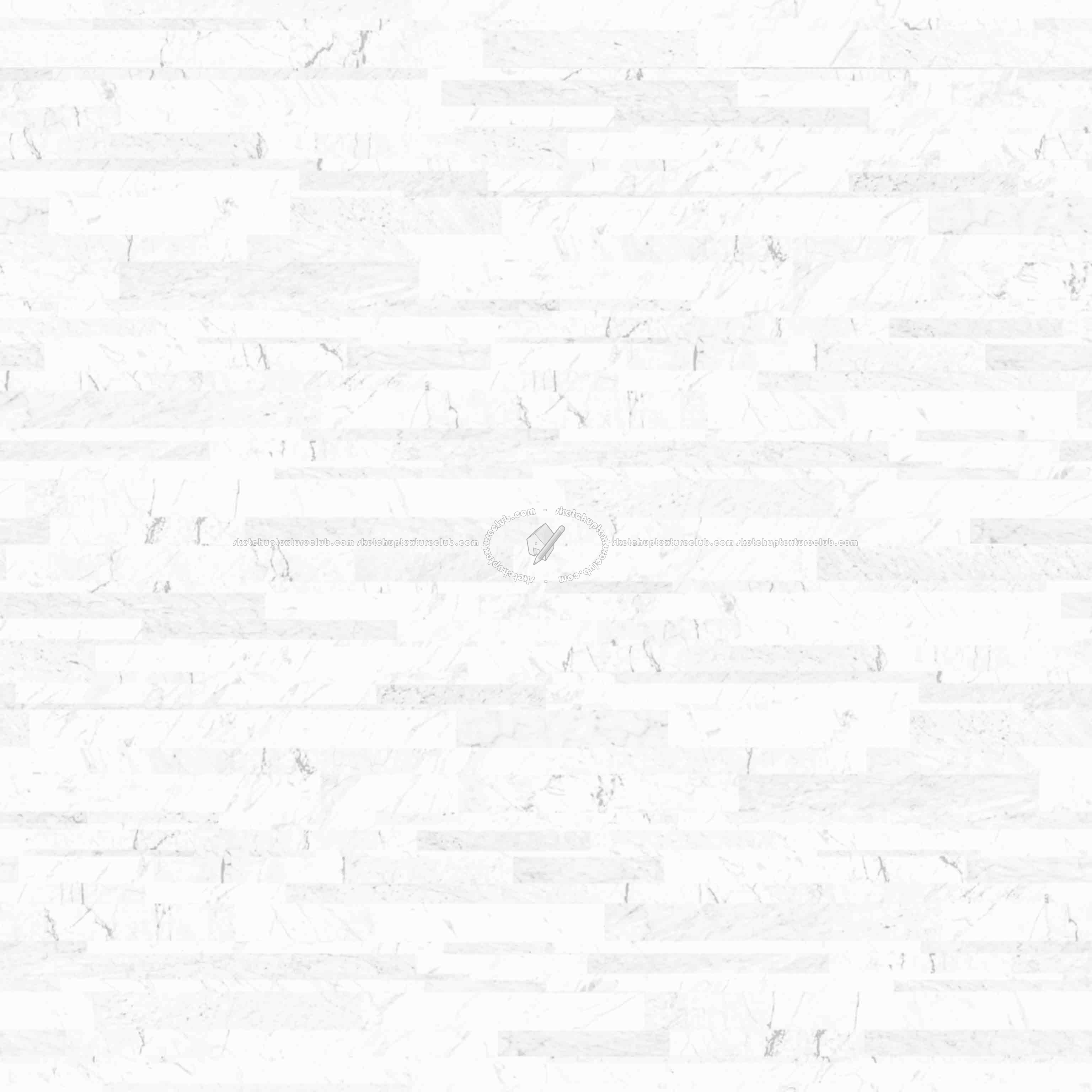 Textures - ARCHITECTURE - MARBLE SLABS - Marble wall cladding - Carrara recycled marble slab Pbr texture seamless 22216 - Ambient occlusion