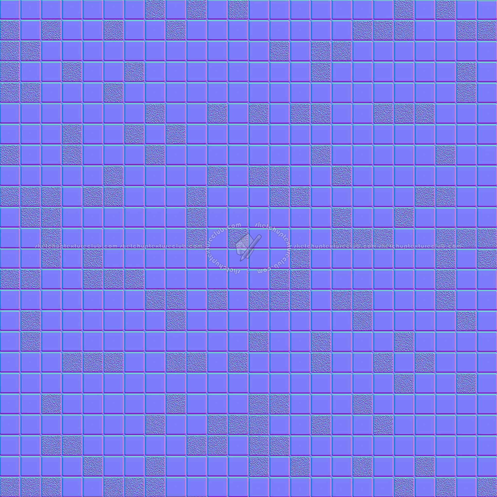 Textures   -   ARCHITECTURE   -   TILES INTERIOR   -   Mosaico   -   Classic format   -   Multicolor  - Mosaico multicolor tiles texture seamless 14986 - Normal