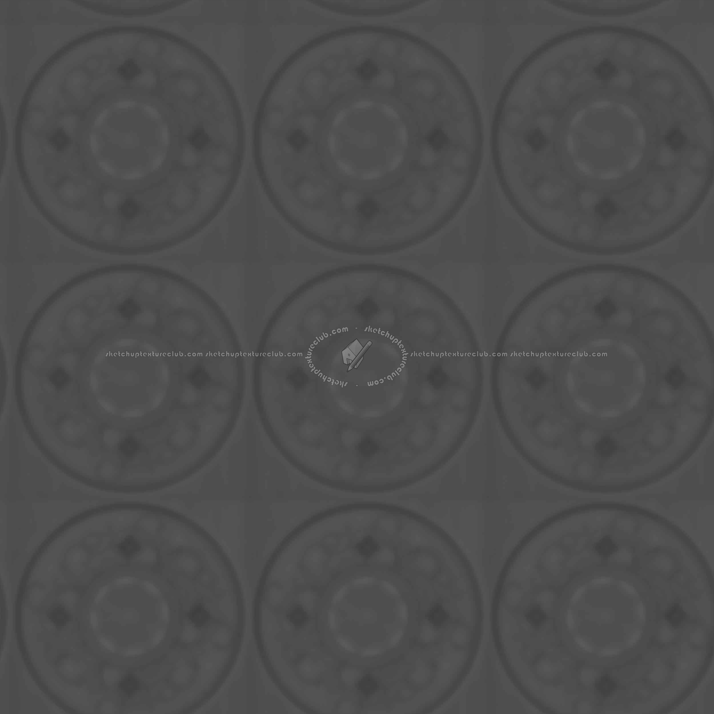 Textures   -   ARCHITECTURE   -   WOOD FLOORS   -   Geometric pattern  - Parquet geometric pattern texture seamless 04741 - Displacement