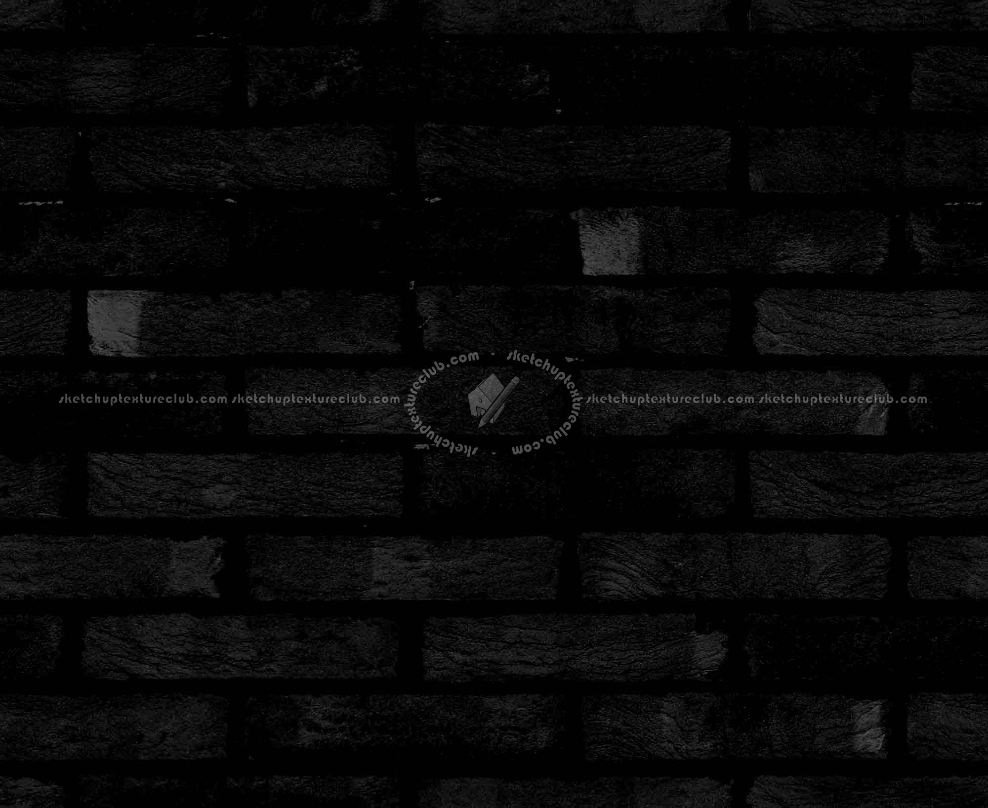 Textures   -   ARCHITECTURE   -   BRICKS   -   Facing Bricks   -   Rustic  - Rustic bricks texture seamless 00193 - Specular