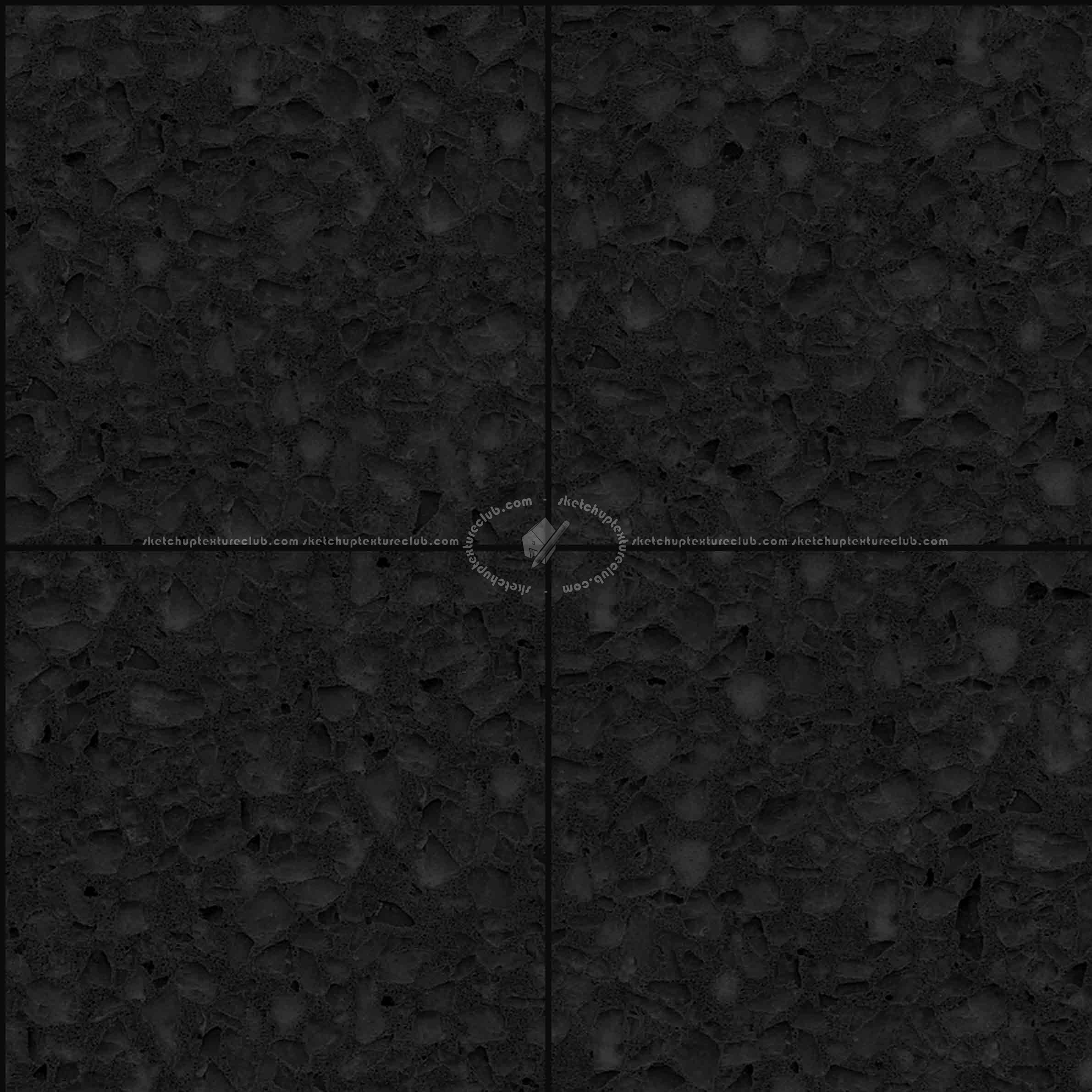 Textures   -   ARCHITECTURE   -   TILES INTERIOR   -   Terrazzo  - terrazzo floor tile PBR texture seamless 21503 - Specular