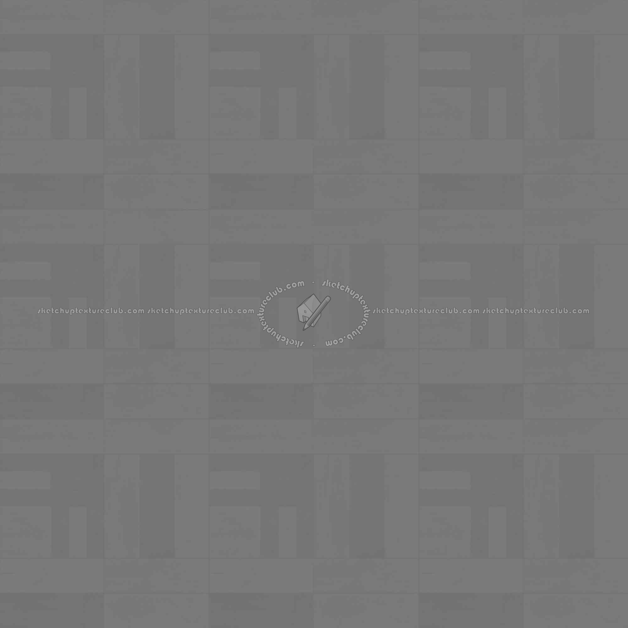 Textures   -   ARCHITECTURE   -   WOOD FLOORS   -   Parquet square  - Wood flooring square texture seamless 05406 - Displacement