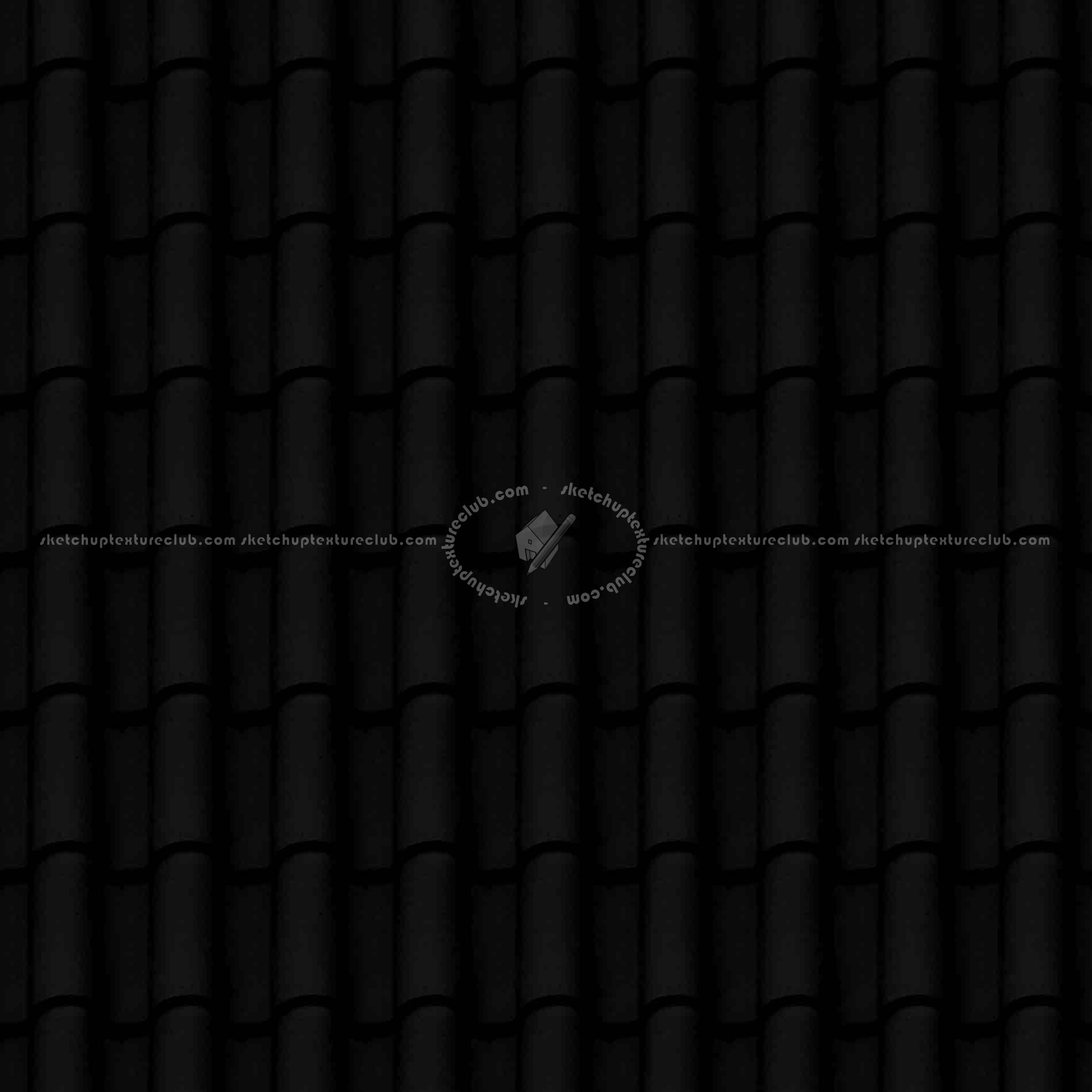 Textures   -   ARCHITECTURE   -   ROOFINGS   -   Clay roofs  - Clay roof texture seamless 19580 - Specular