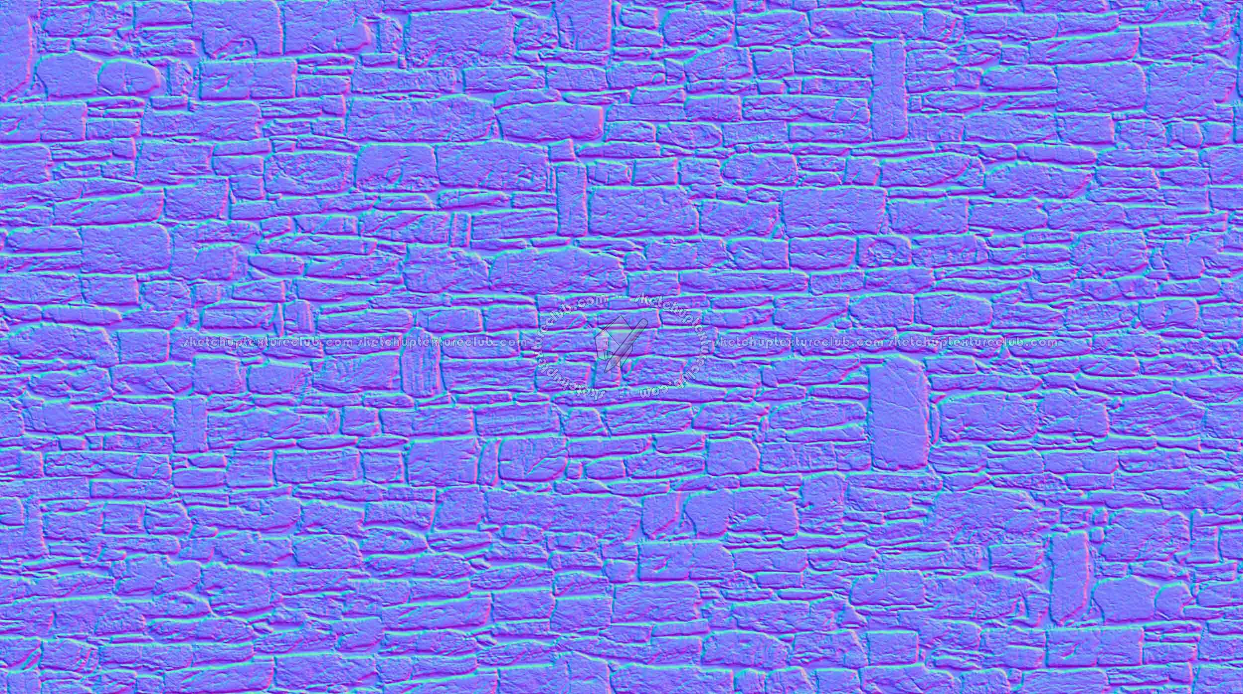 Textures   -   ARCHITECTURE   -   STONES WALLS   -   Stone walls  - Old wall stone texture seamless 17338 - Normal
