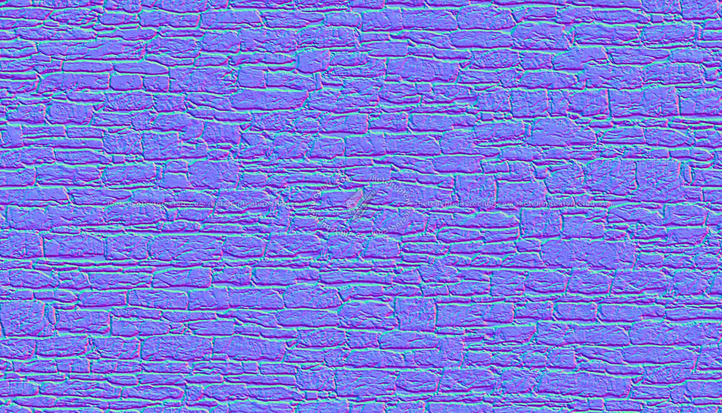 Textures   -   ARCHITECTURE   -   STONES WALLS   -   Stone walls  - Old wall stone texture seamless 17339 - Normal