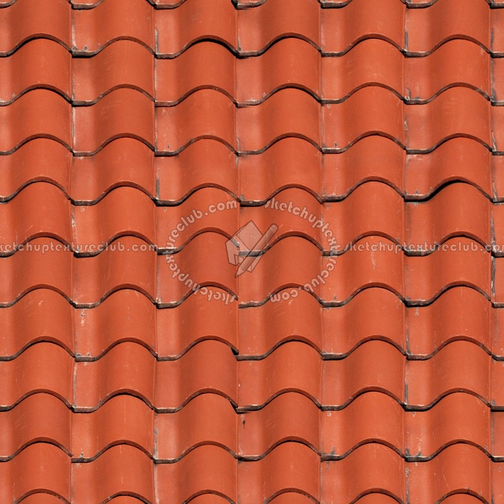 Textures   -   ARCHITECTURE   -   ROOFINGS   -   Clay roofs  - Clay roof texture seamless 19583 (seamless)