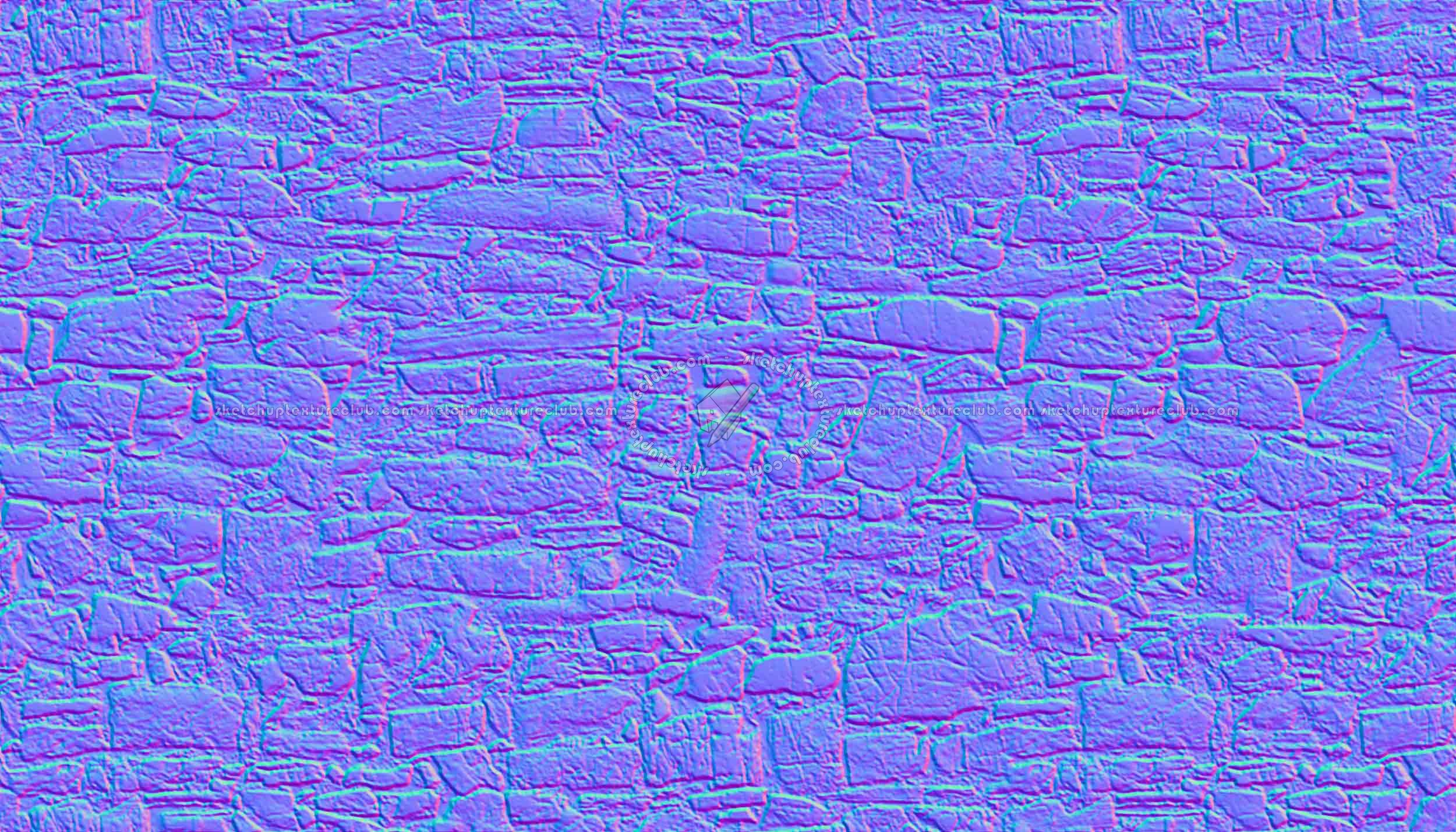 Textures   -   ARCHITECTURE   -   STONES WALLS   -   Stone walls  - Old wall stone texture seamless 17341 - Normal