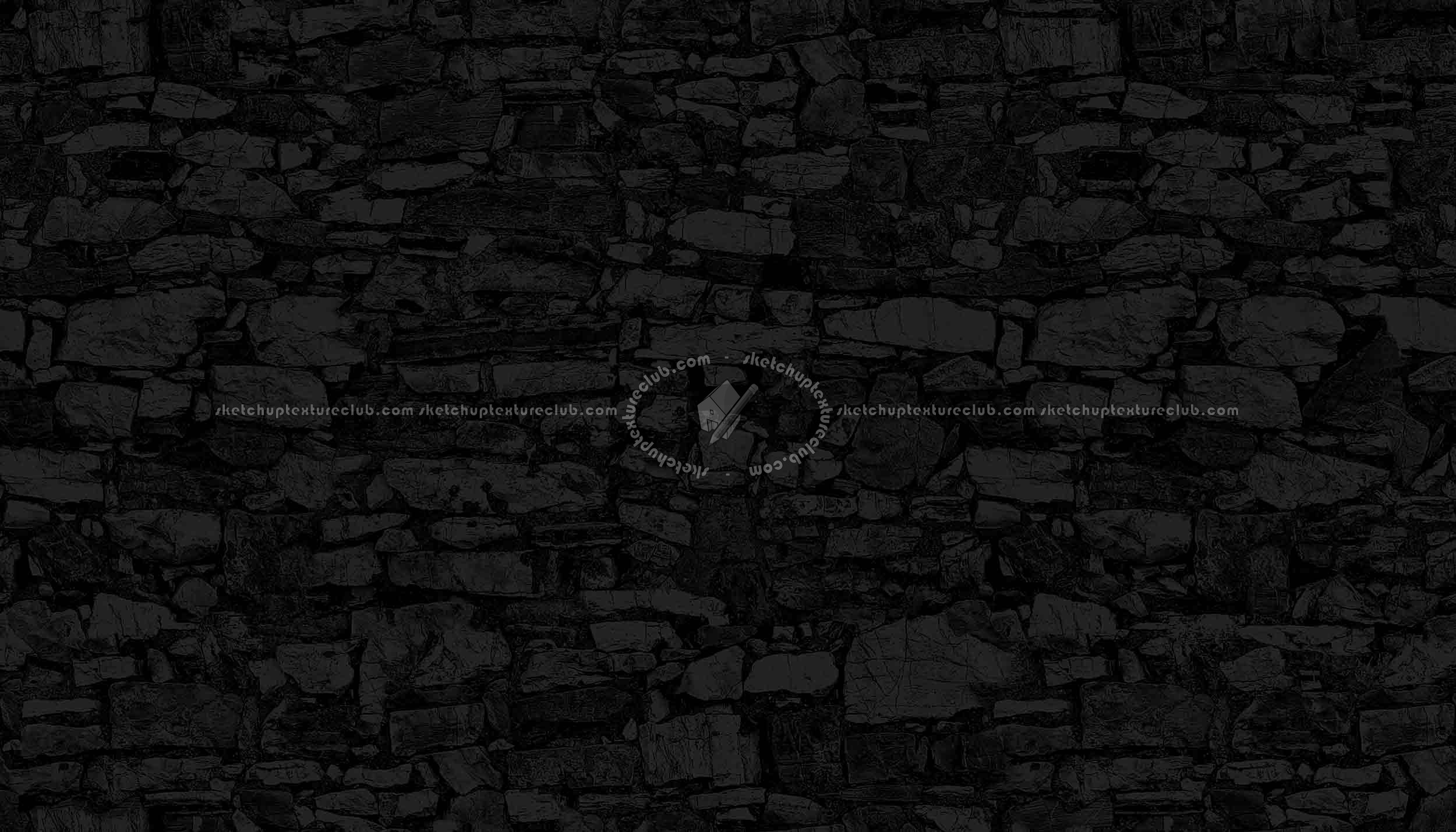 Textures   -   ARCHITECTURE   -   STONES WALLS   -   Stone walls  - Old wall stone texture seamless 17341 - Specular
