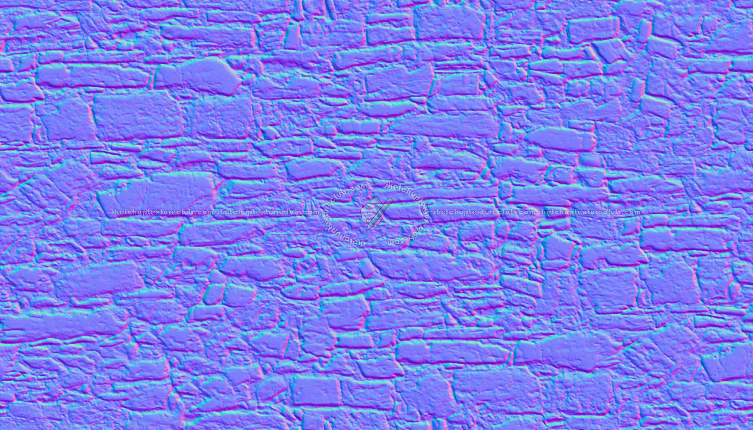 Textures   -   ARCHITECTURE   -   STONES WALLS   -   Stone walls  - Old wall stone texture seamless 17342 - Normal