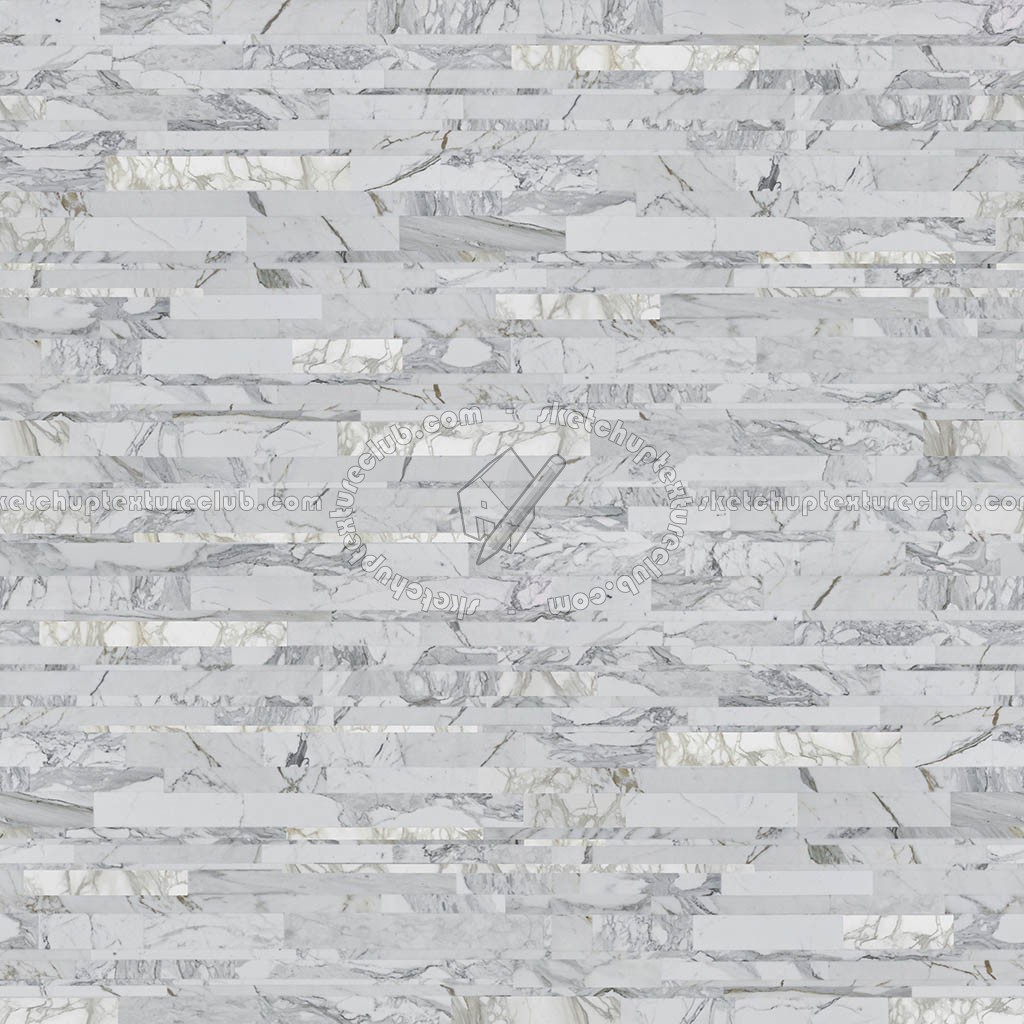 Textures - ARCHITECTURE - MARBLE SLABS - Marble wall cladding - Calacatta recycled marble slab Pbr texture seamless 22217 (seamless)