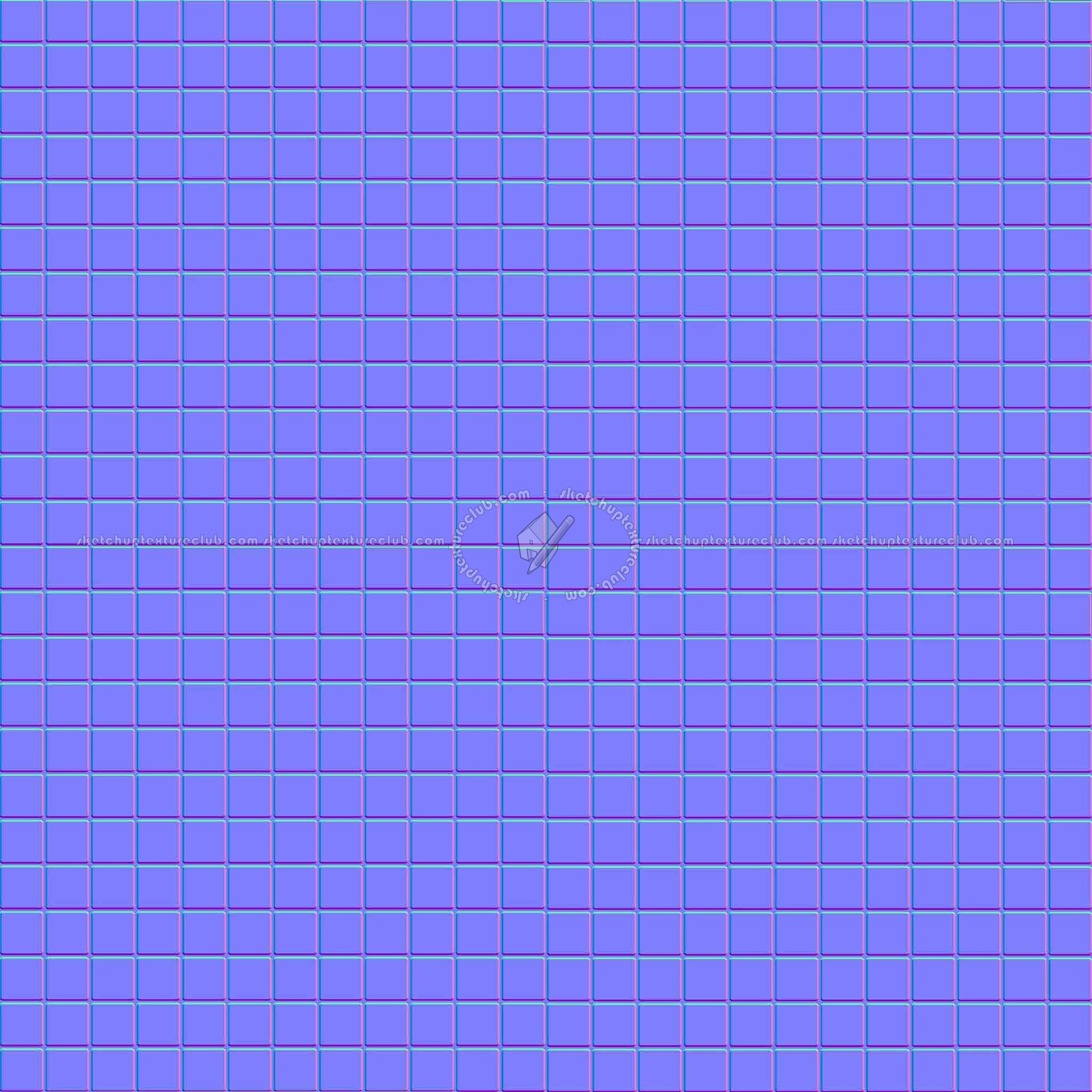 Textures   -   ARCHITECTURE   -   TILES INTERIOR   -   Mosaico   -   Classic format   -   Multicolor  - Mosaico multicolor tiles texture seamless 14987 - Normal