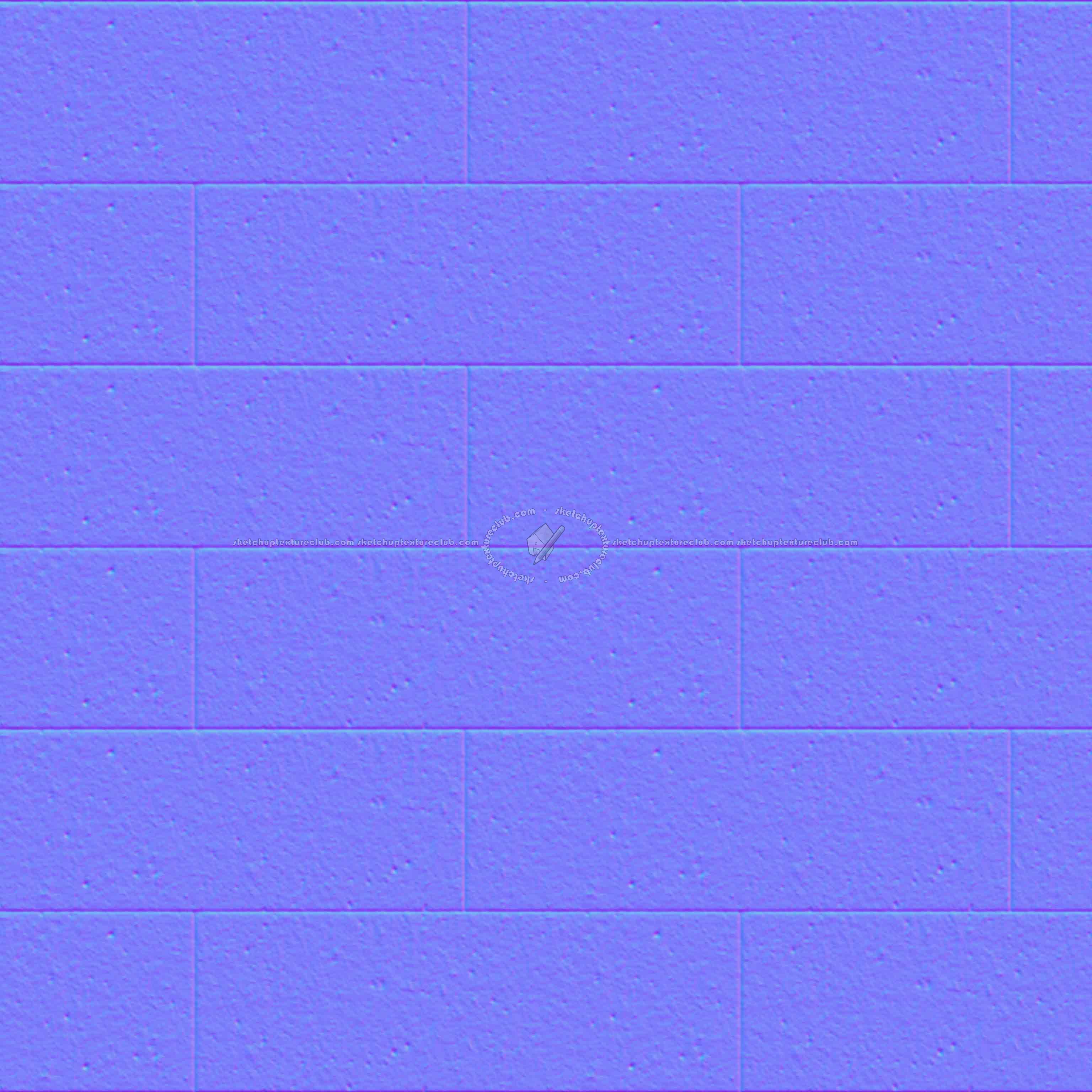 Textures   -   ARCHITECTURE   -   TILES INTERIOR   -   Stone tiles  - Rectangular basalt stone tile texture seamless 15979 - Normal