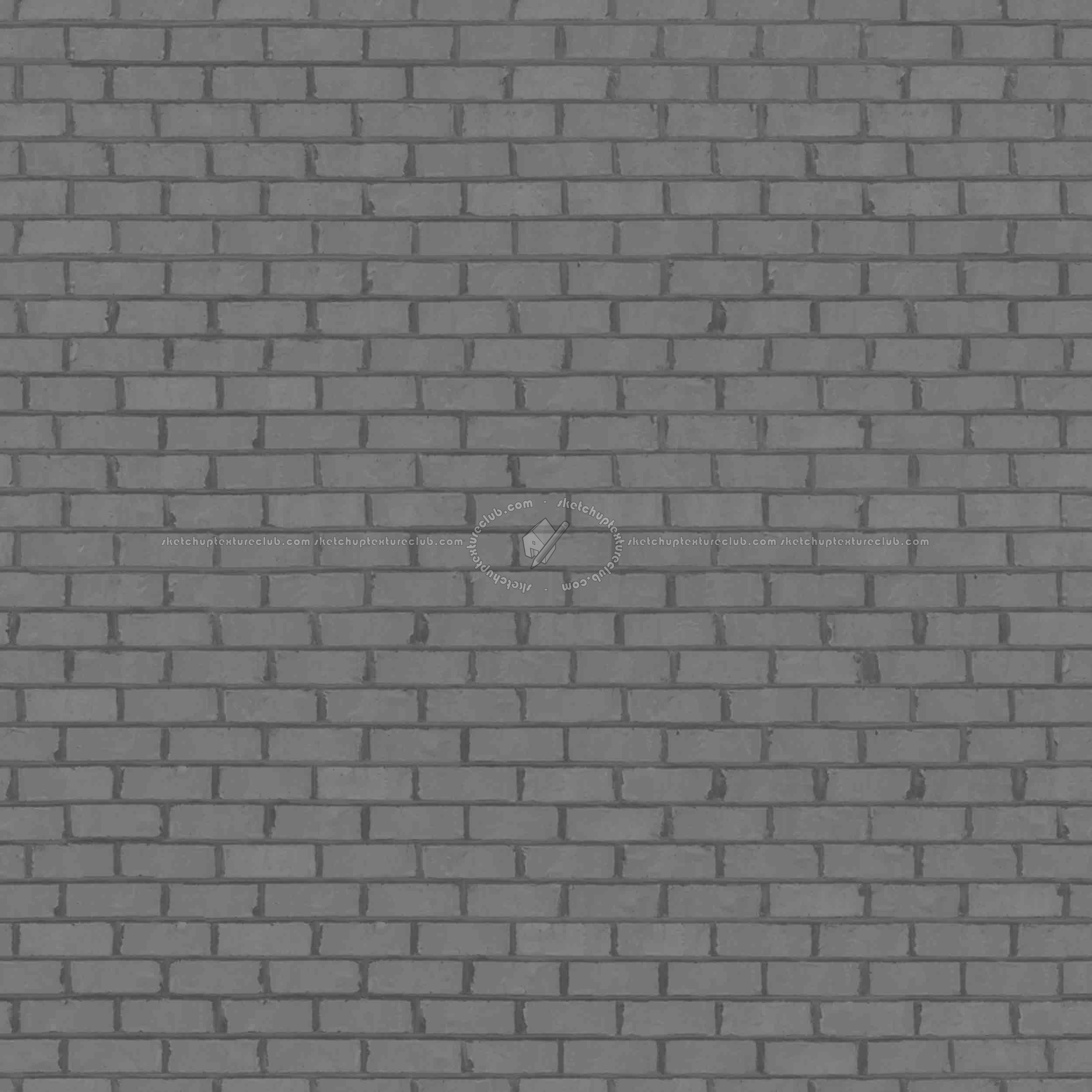 Textures - FREE PBR TEXTURES - red wall bricks PBR texture seamless 21465 - Displacement