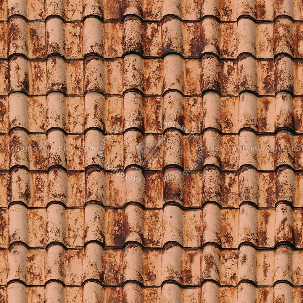 Textures   -   ARCHITECTURE   -   ROOFINGS   -   Clay roofs  - Clay roof texture seamless 19590 (seamless)