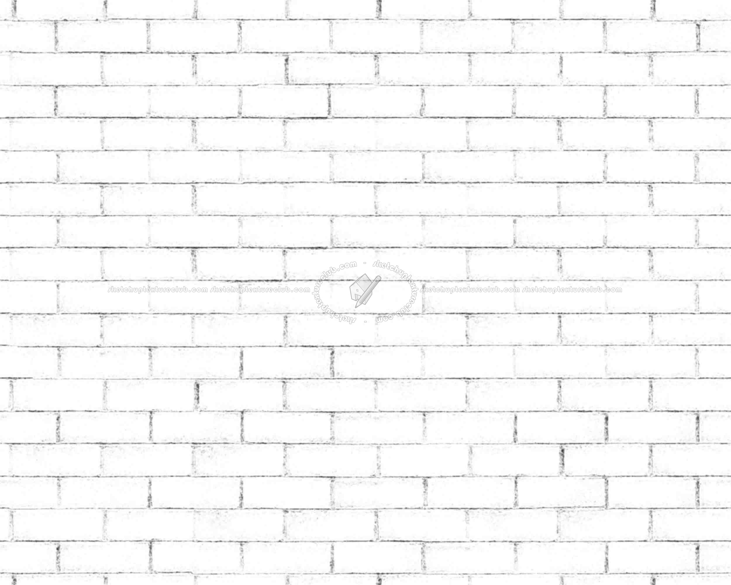 Textures   -   ARCHITECTURE   -   BRICKS   -   Facing Bricks   -   Rustic  - England rustic facing bricks texture seamless 20867 - Ambient occlusion