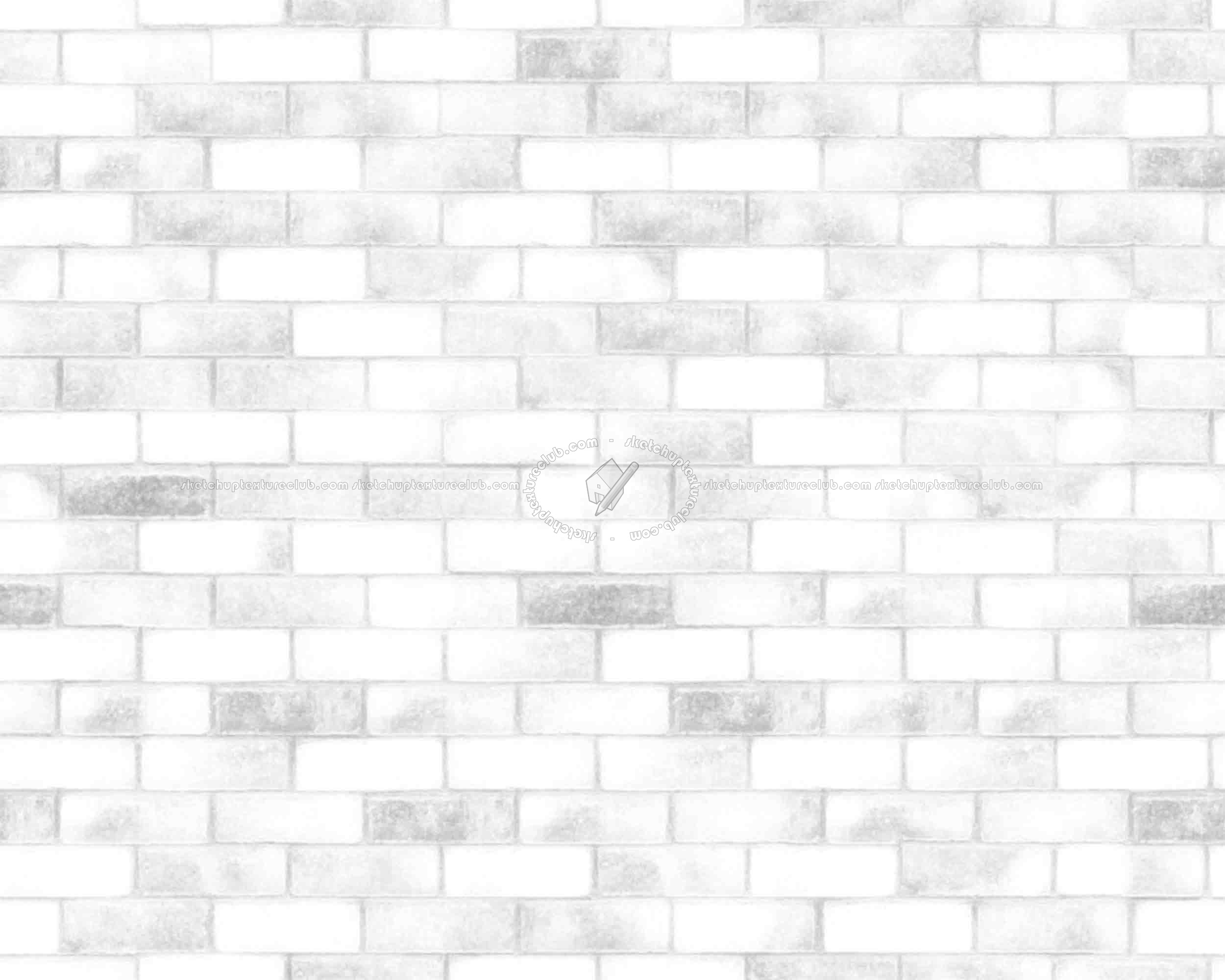 Textures   -   ARCHITECTURE   -   BRICKS   -   Facing Bricks   -   Rustic  - England rustic facing bricks texture seamless 20868 - Ambient occlusion