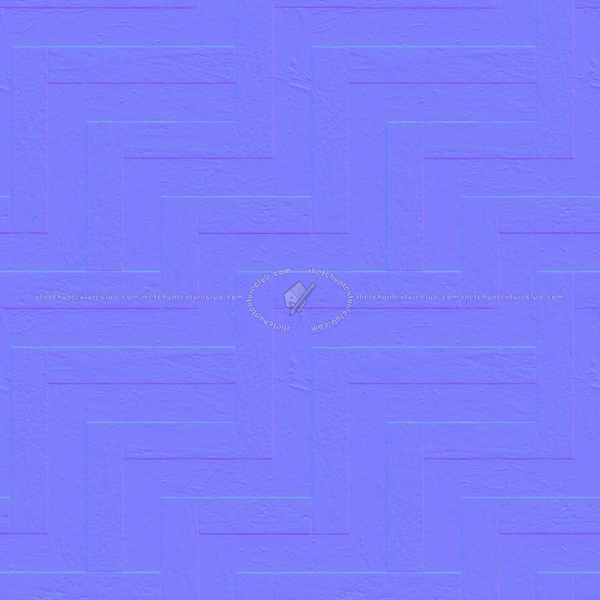 Textures   -   ARCHITECTURE   -   TILES INTERIOR   -   Marble tiles   -   Marble geometric patterns  - Black and white marble tile texture seamless 21137 - Normal