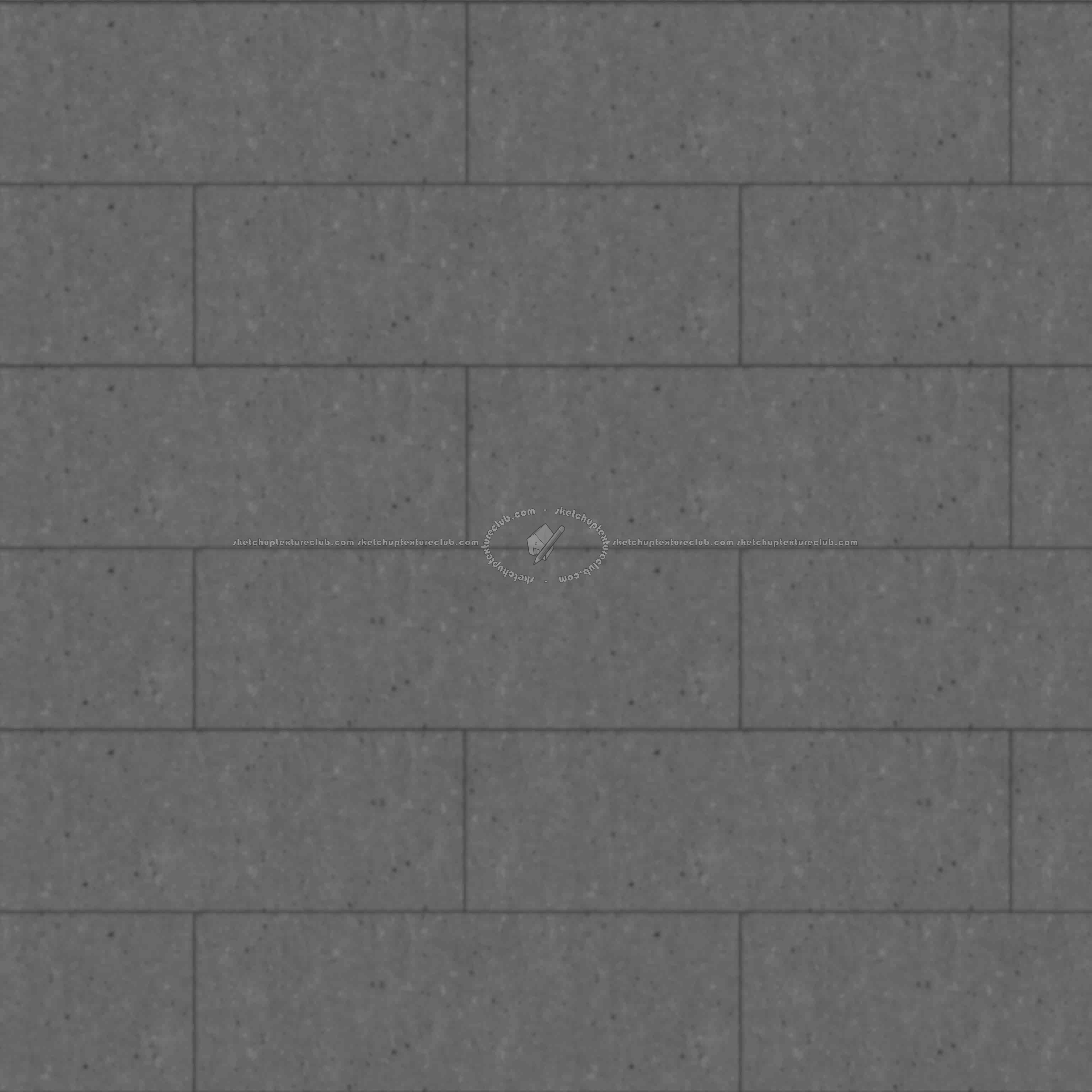 Textures   -   ARCHITECTURE   -   TILES INTERIOR   -   Stone tiles  - Rectangular basalt stone tile texture seamless 15980 - Displacement