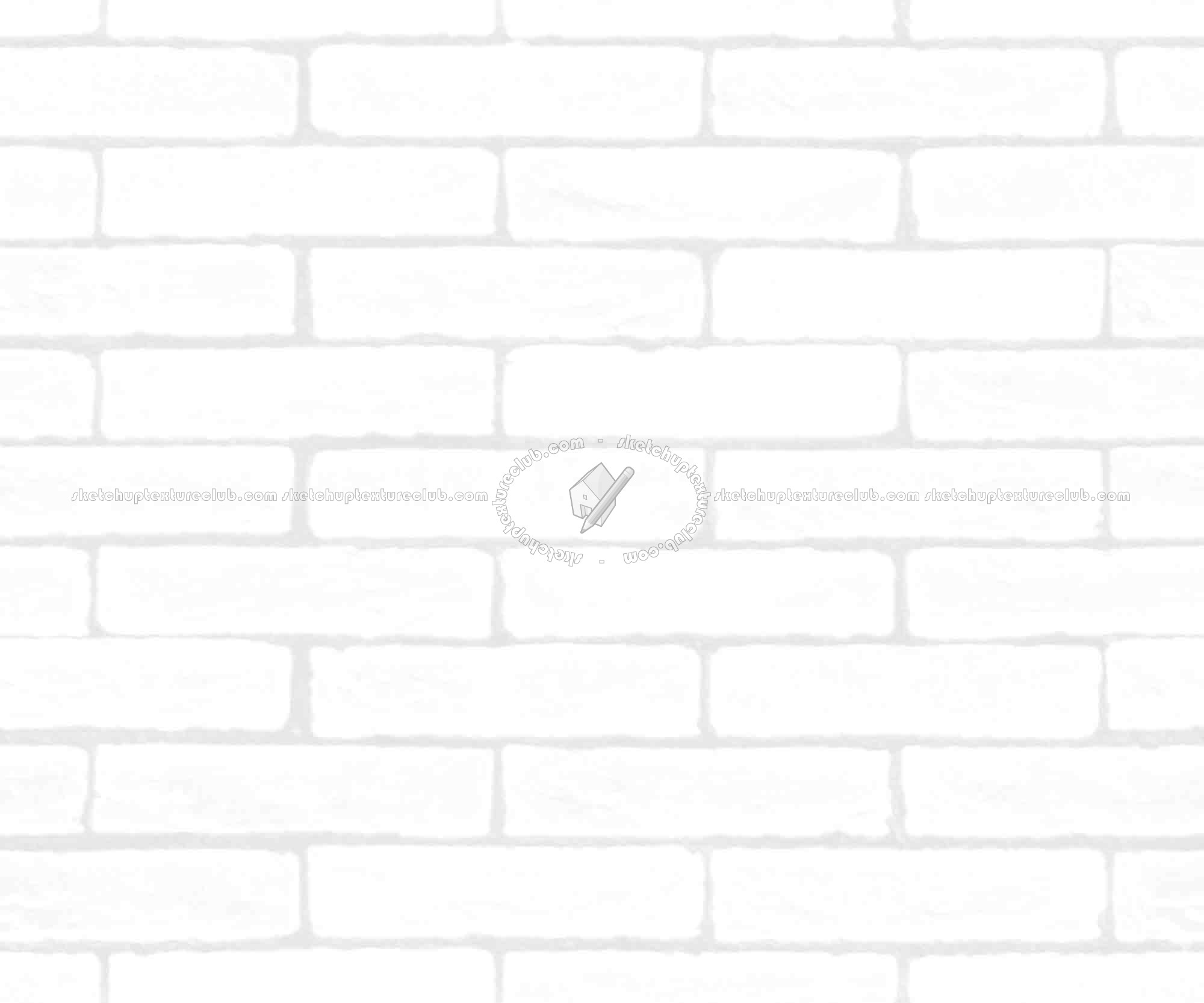 Textures   -   ARCHITECTURE   -   BRICKS   -   Facing Bricks   -   Rustic  - Rustic bricks texture seamless 00195 - Ambient occlusion