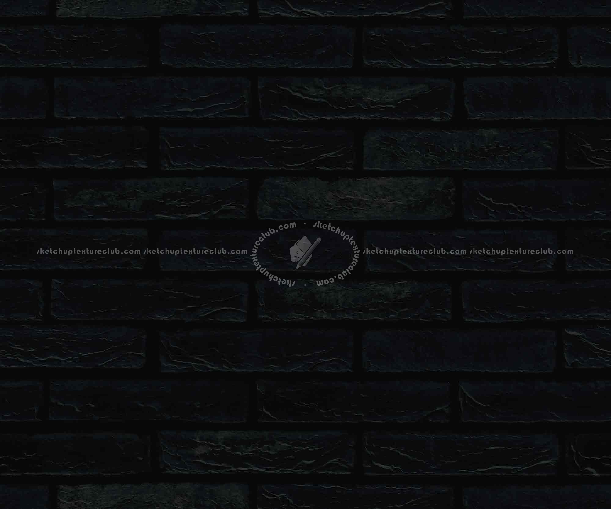 Textures   -   ARCHITECTURE   -   BRICKS   -   Facing Bricks   -   Rustic  - Rustic bricks texture seamless 00195 - Specular