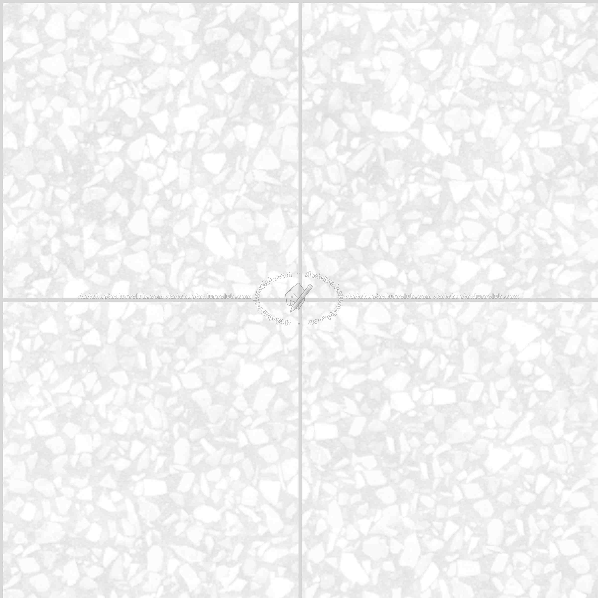 Textures   -   ARCHITECTURE   -   TILES INTERIOR   -   Terrazzo  - terrazzo floor tile PBR texture seamless 21505 - Ambient occlusion