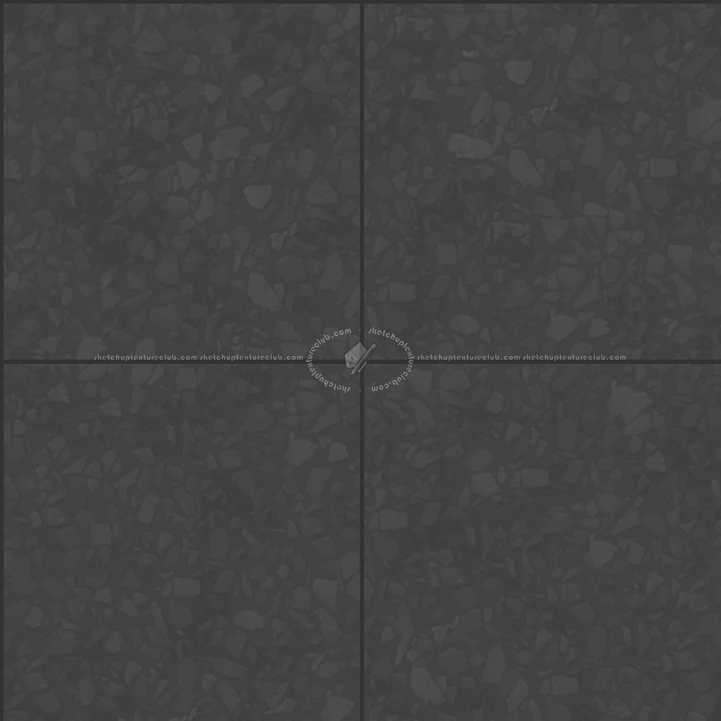 Textures   -   ARCHITECTURE   -   TILES INTERIOR   -   Terrazzo  - terrazzo floor tile PBR texture seamless 21505 - Specular