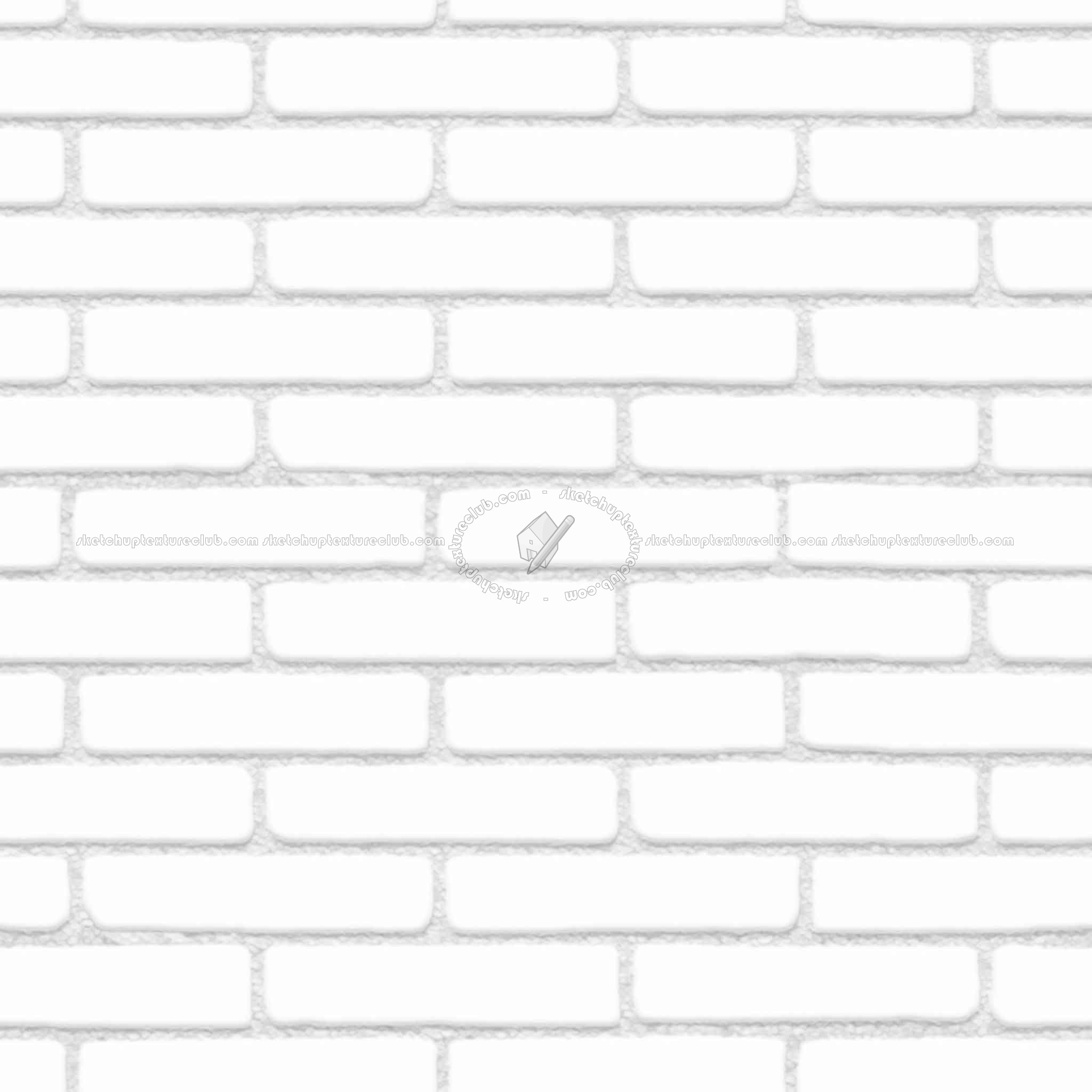 Textures   -   ARCHITECTURE   -   BRICKS   -   Colored Bricks   -   Smooth  - Texture colored bricks smooth seamless 00073 - Ambient occlusion