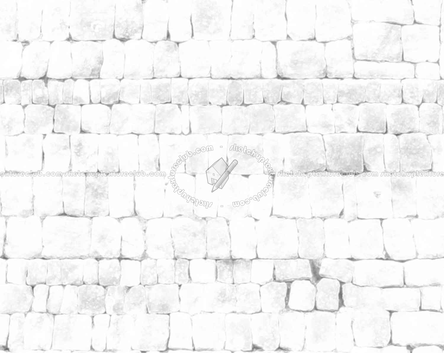 Textures   -   ARCHITECTURE   -   STONES WALLS   -   Stone blocks  - Wall stone with regular blocks texture seamless 08314 - Ambient occlusion