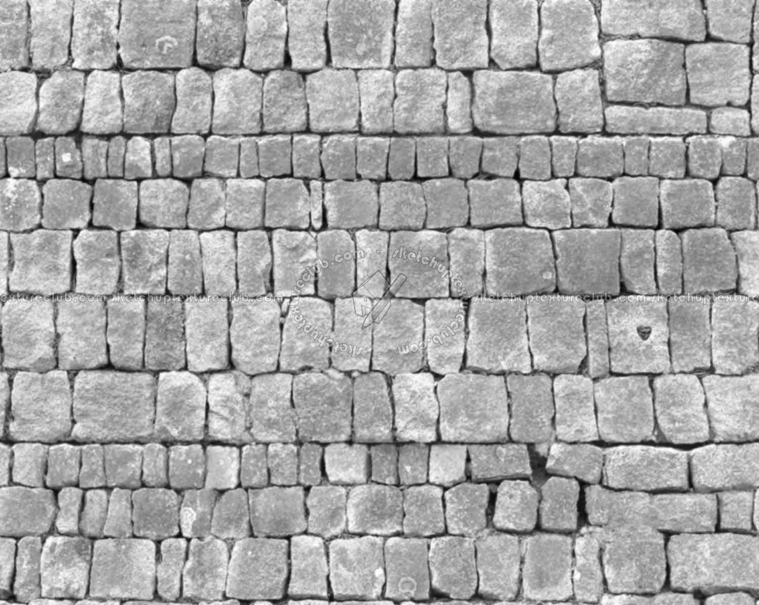 Textures   -   ARCHITECTURE   -   STONES WALLS   -   Stone blocks  - Wall stone with regular blocks texture seamless 08314 - Bump