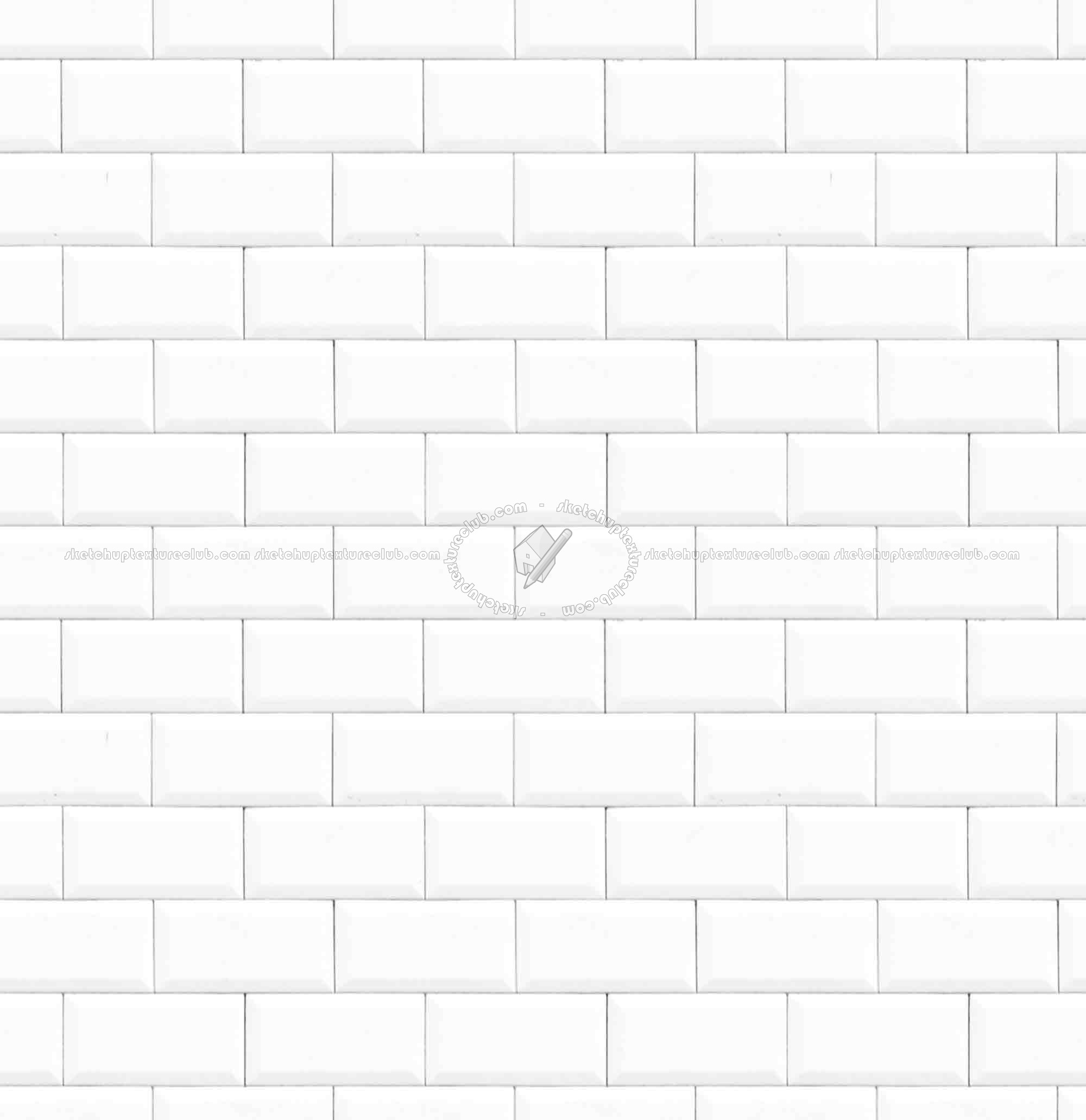 White Metro Bricks Texture Seamless 00511 White Metro Bricks Texture Seamless 00511