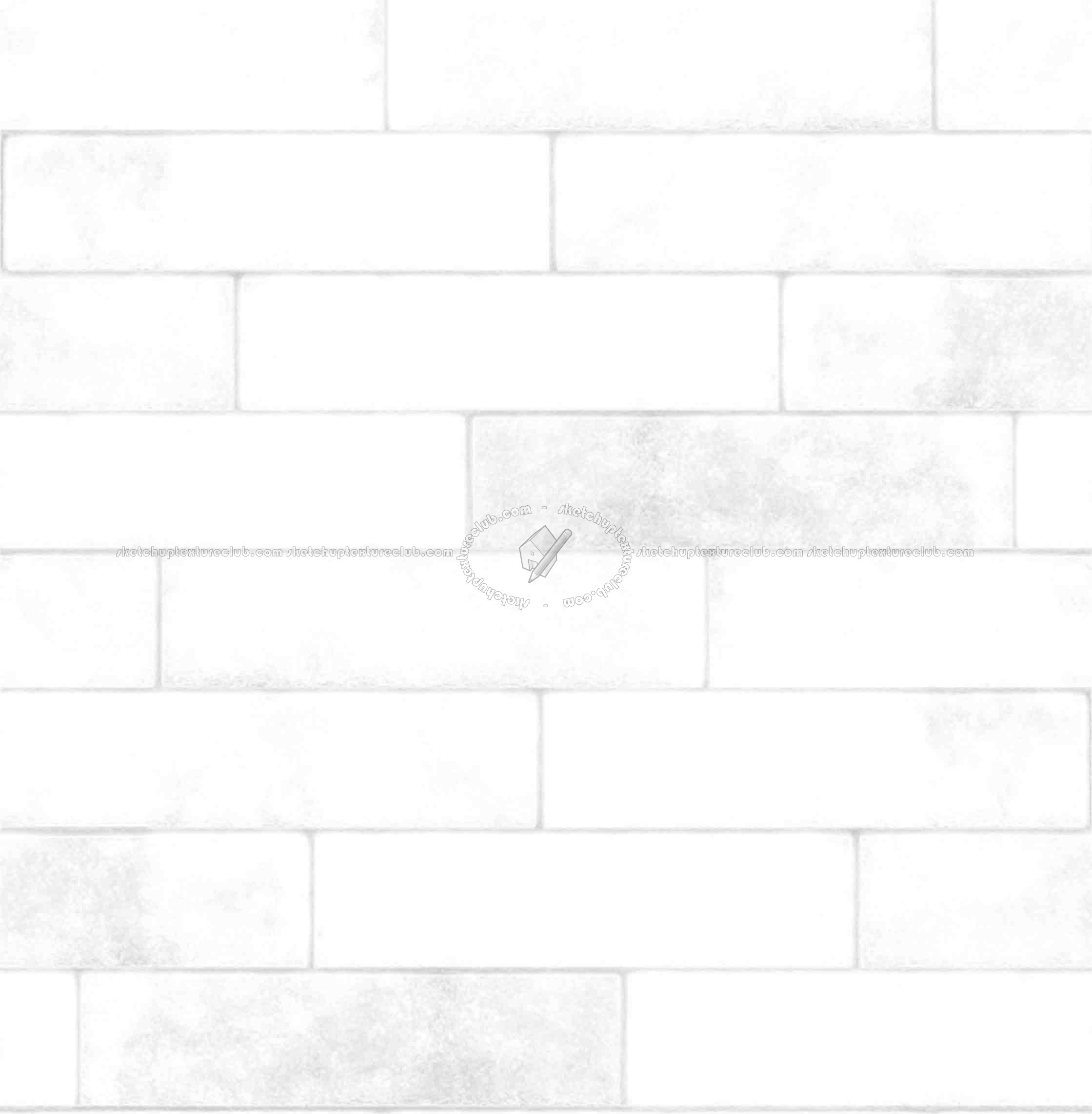 Textures   -   ARCHITECTURE   -   BRICKS   -   Facing Bricks   -   Rustic  - Rustic facing bricks texture seamless 21268 - Ambient occlusion