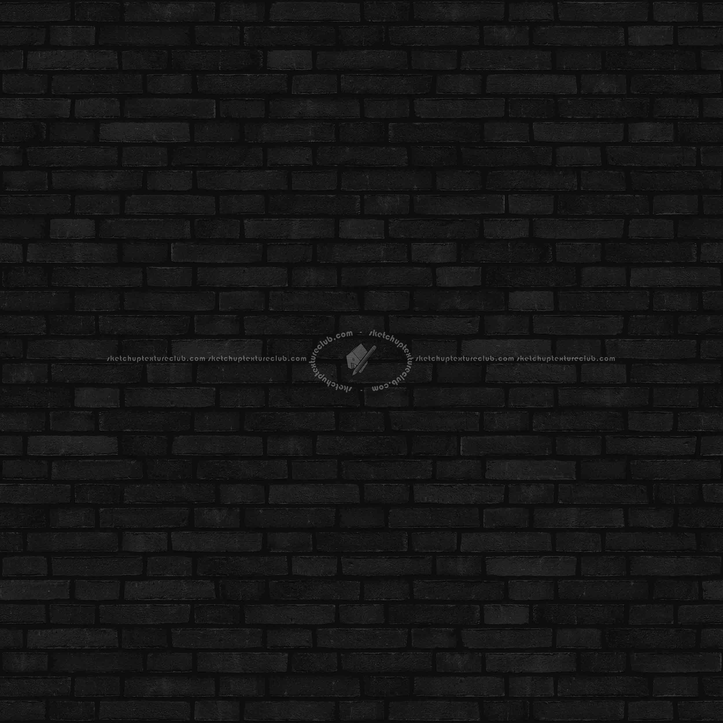 Textures   -   ARCHITECTURE   -   BRICKS   -   Facing Bricks   -   Rustic  - rustic bricks PBR texture seamless 21735 - Specular