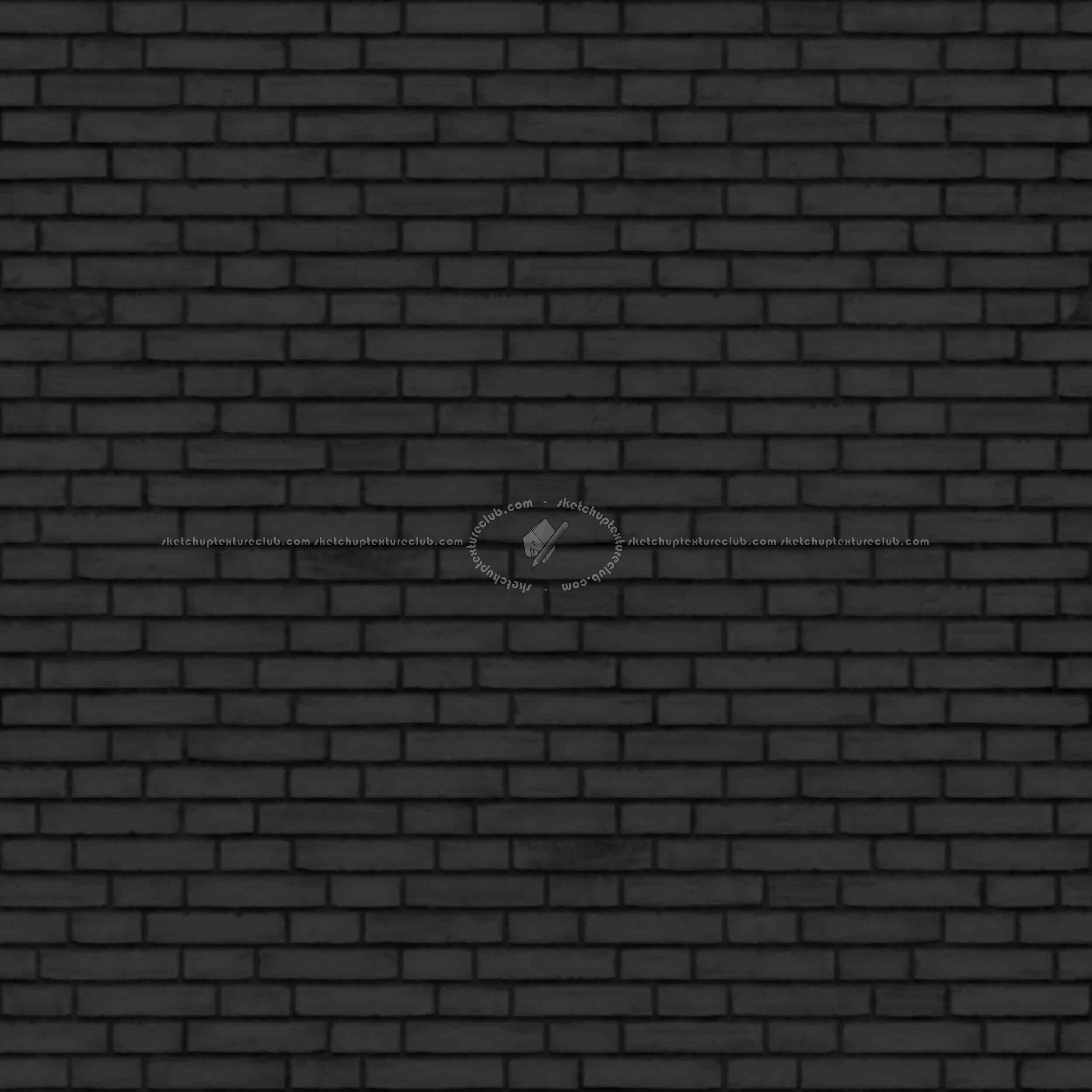 Textures   -   ARCHITECTURE   -   BRICKS   -   Facing Bricks   -   Rustic  - Rustic brick wall PBR texture seamless 22026 - Displacement