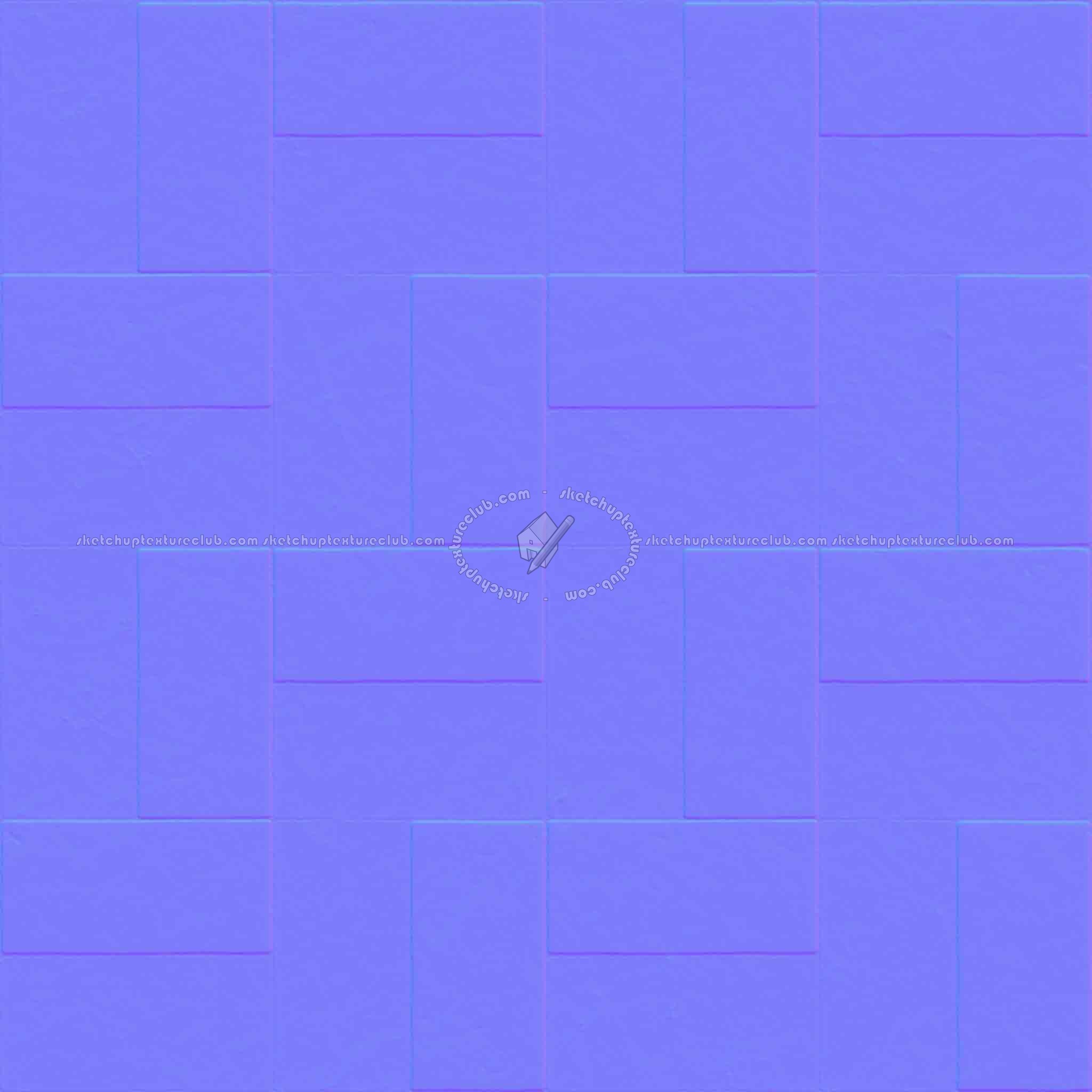 Textures   -   ARCHITECTURE   -   TILES INTERIOR   -   Marble tiles   -   Marble geometric patterns  - Black and white marble tile texture seamless 21139 - Normal