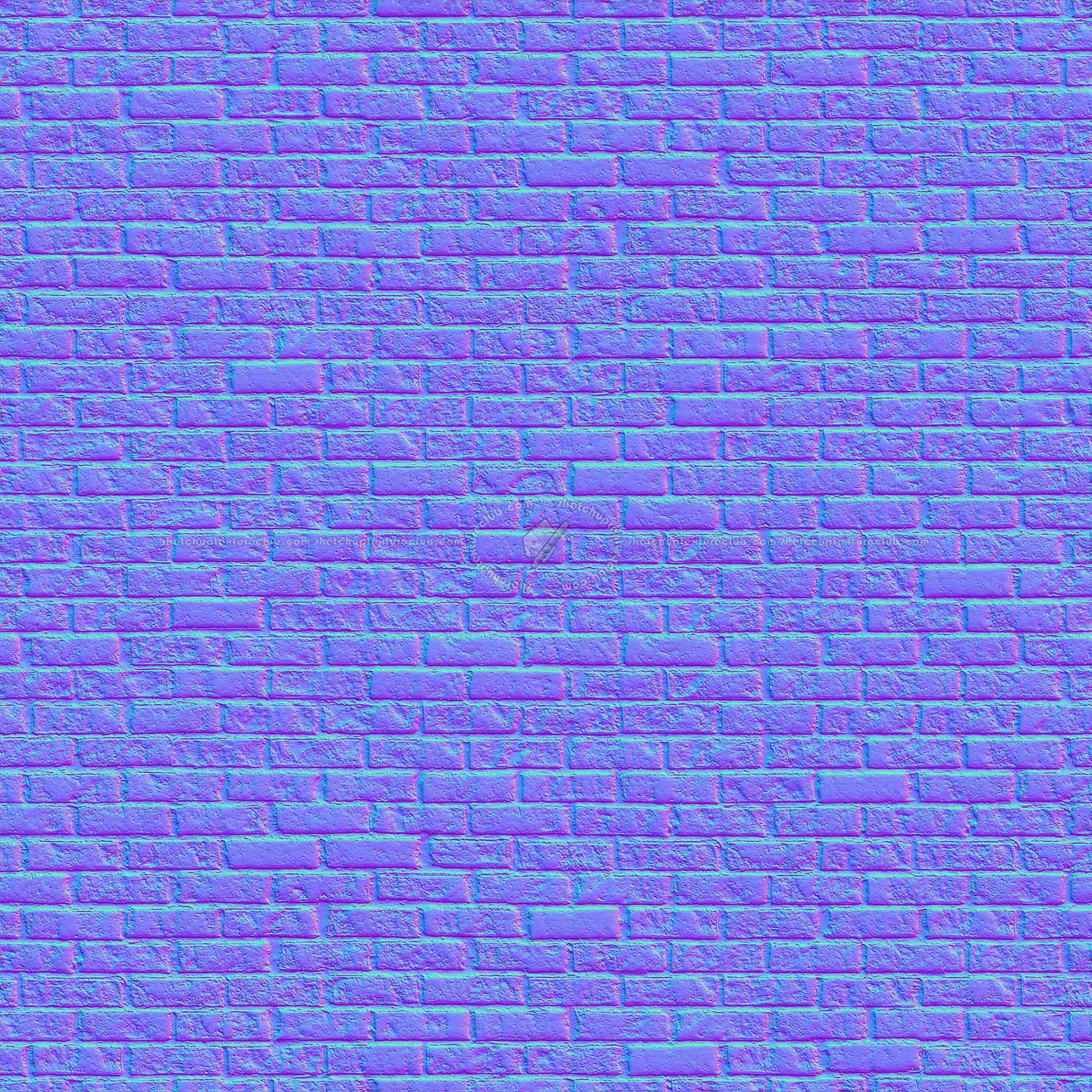 Textures - FREE PBR TEXTURES - old bricks wall PBR texture seamless 21471 - Normal