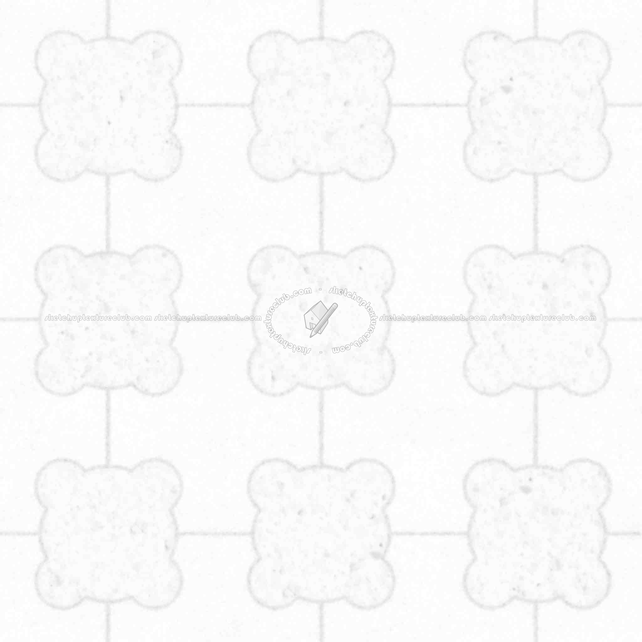 Textures   -   ARCHITECTURE   -   PAVING OUTDOOR   -   Concrete   -   Blocks mixed  - Paving concrete mixed size texture seamless 05584 - Ambient occlusion