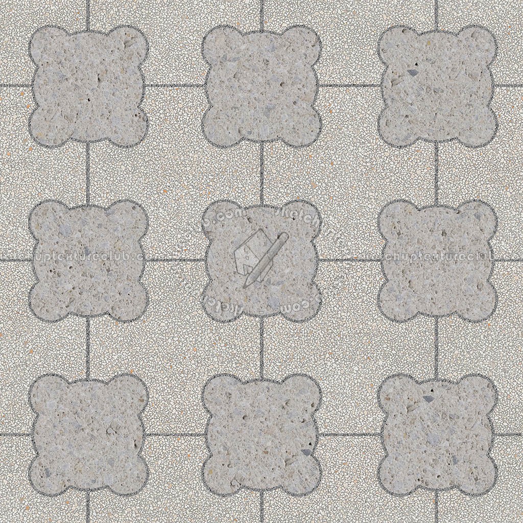 Textures   -   ARCHITECTURE   -   PAVING OUTDOOR   -   Concrete   -   Blocks mixed  - Paving concrete mixed size texture seamless 05584 (seamless)