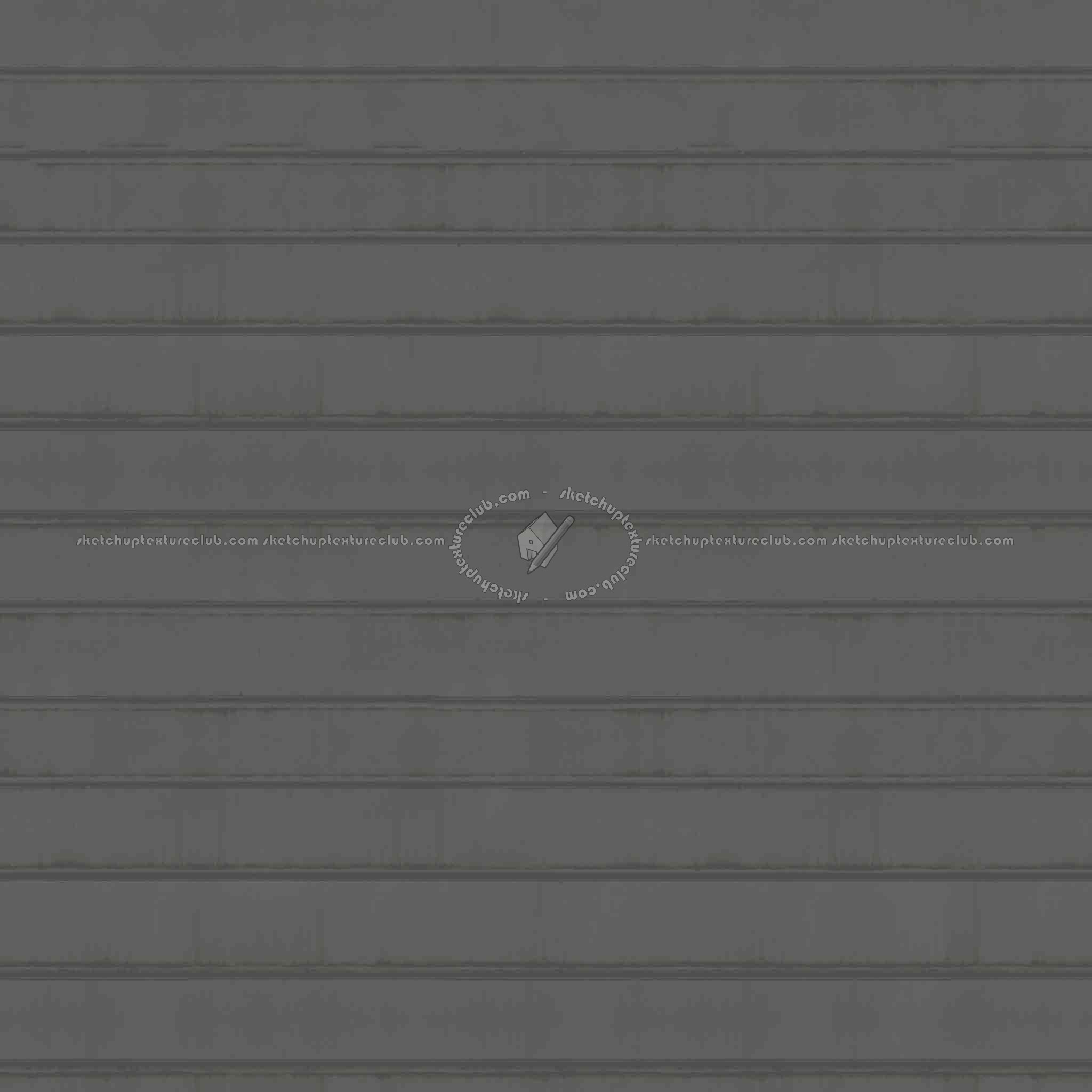 Textures   -   MATERIALS   -   METALS   -   Corrugated  - Rusted painted corrugated metal texture seamless 09940 - Specular