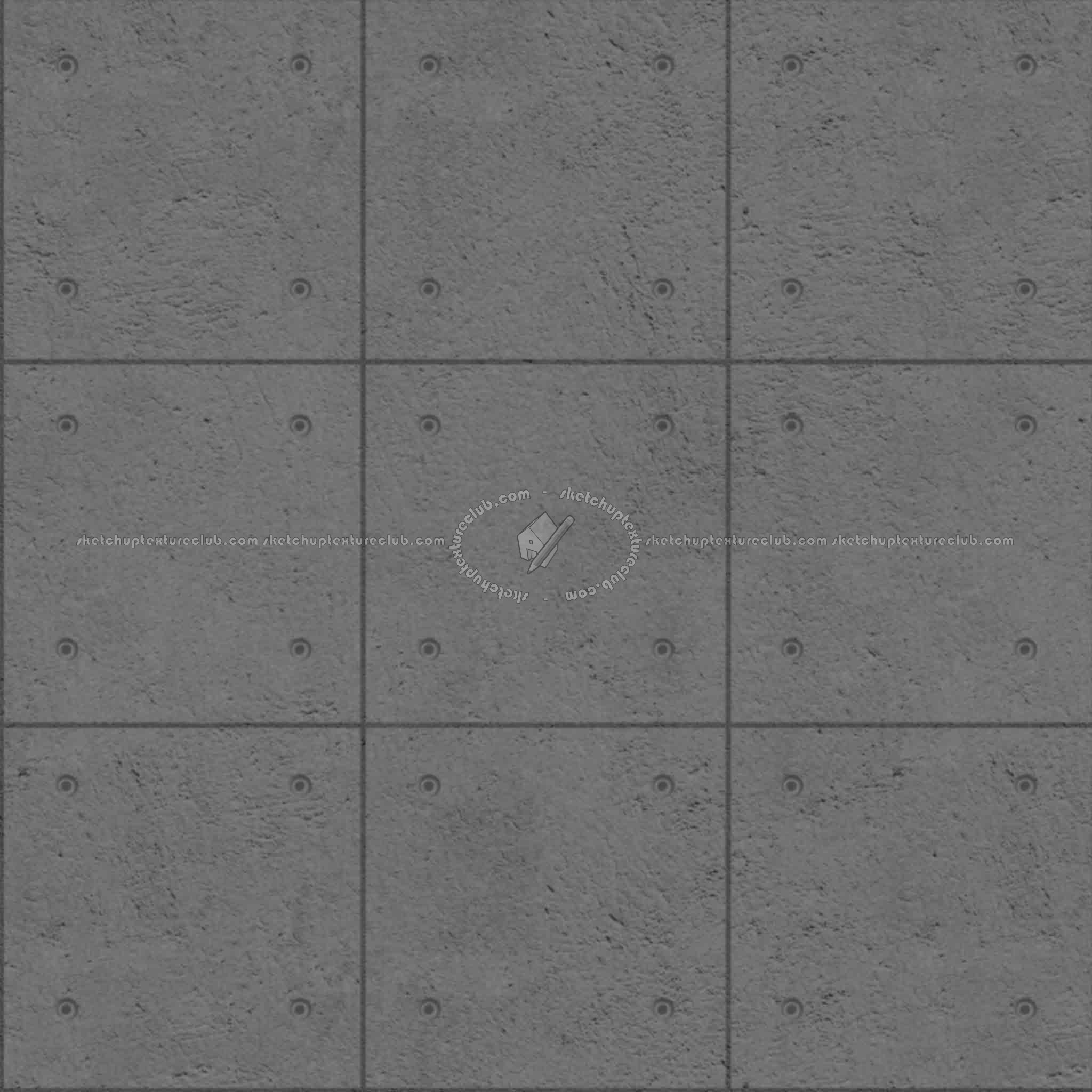 Textures   -   ARCHITECTURE   -   CONCRETE   -   Plates   -   Tadao Ando  - Tadao ando concrete plates seamless 01837 - Displacement