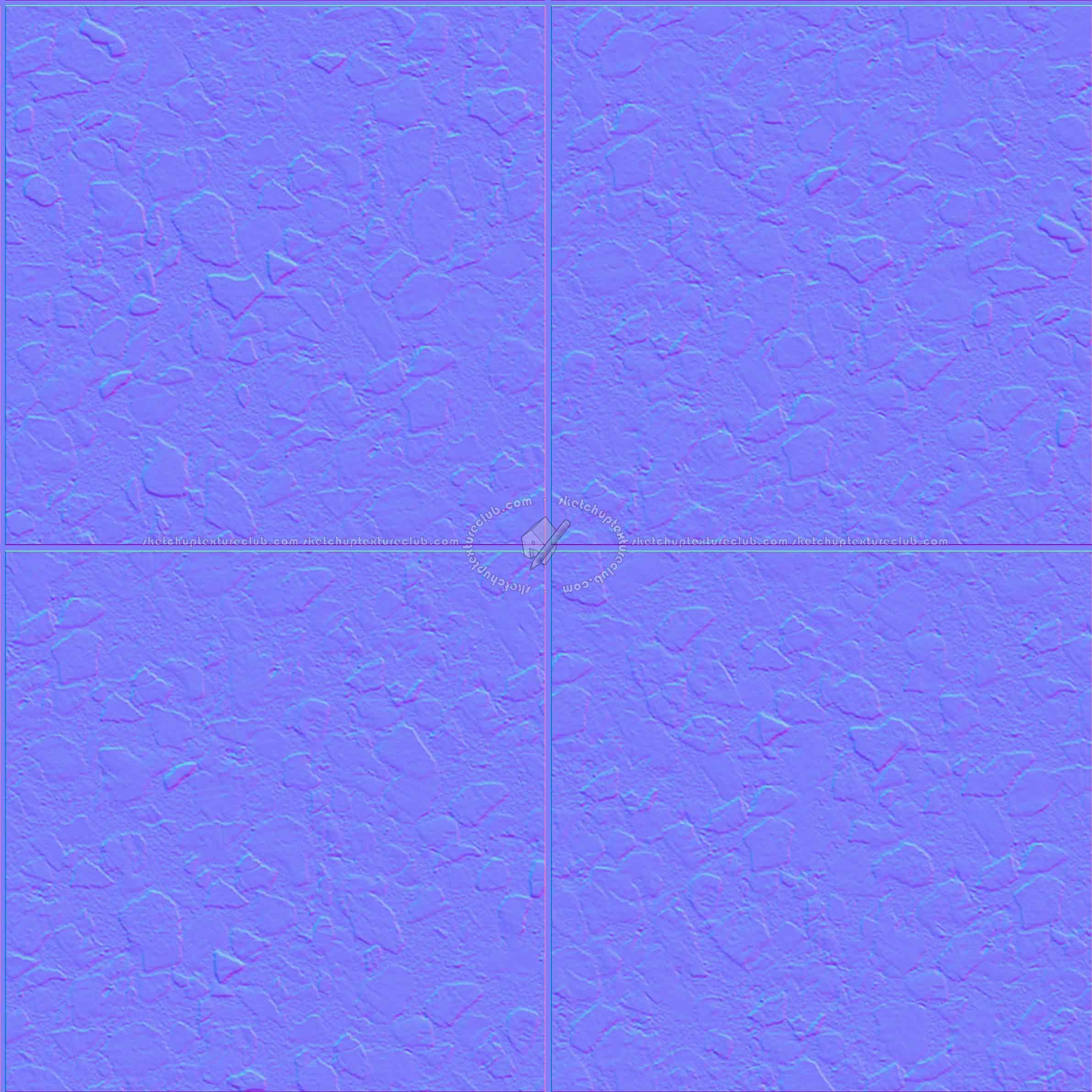 Textures   -   ARCHITECTURE   -   TILES INTERIOR   -   Terrazzo  - terrazzo floor tile PBR texture seamless 21506 - Normal