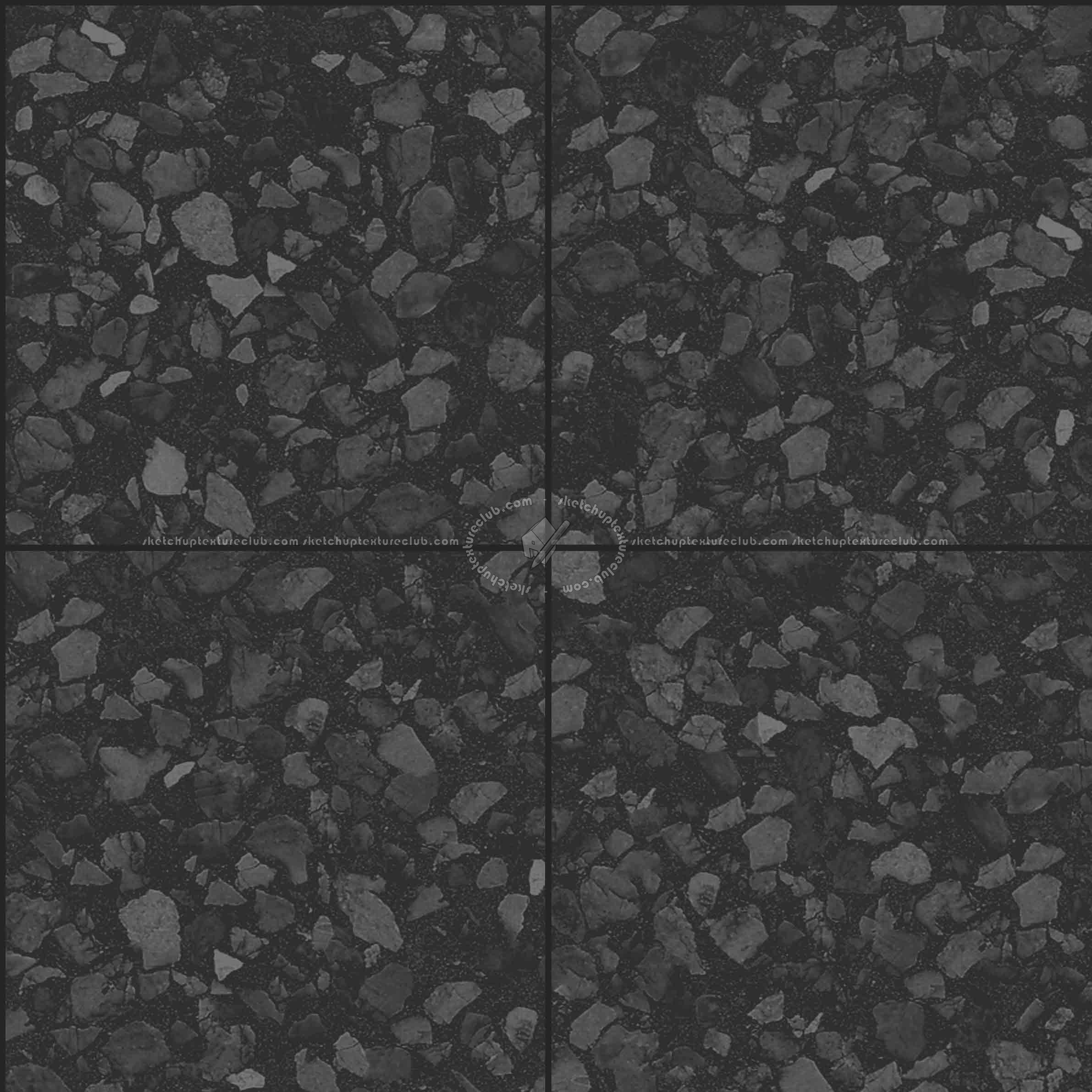 Textures   -   ARCHITECTURE   -   TILES INTERIOR   -   Terrazzo  - terrazzo floor tile PBR texture seamless 21506 - Specular