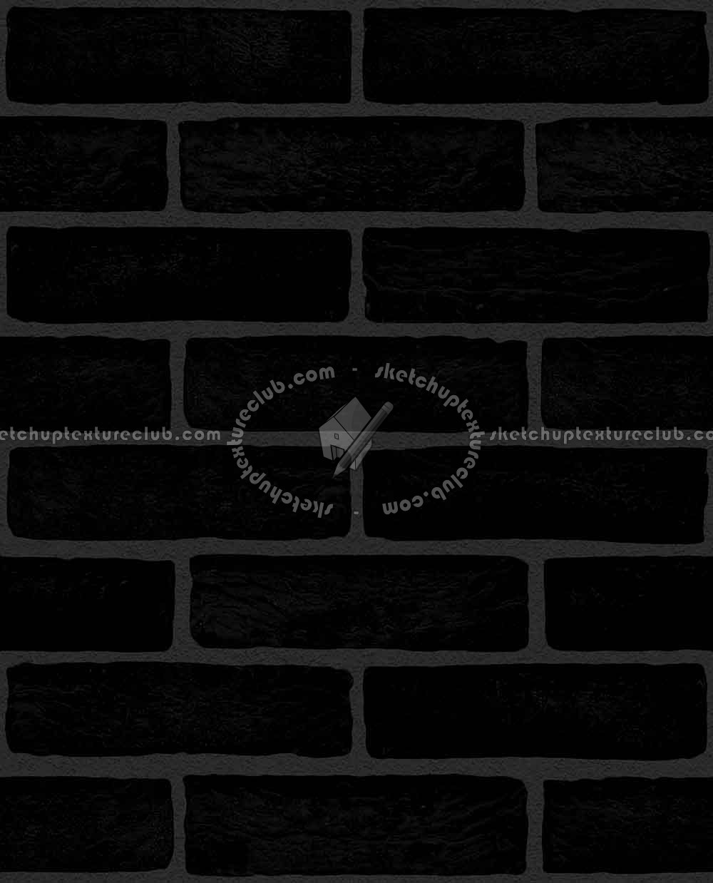 Textures   -   ARCHITECTURE   -   BRICKS   -   Colored Bricks   -   Rustic  - Texture colored bricks rustic seamless 00023 - Specular