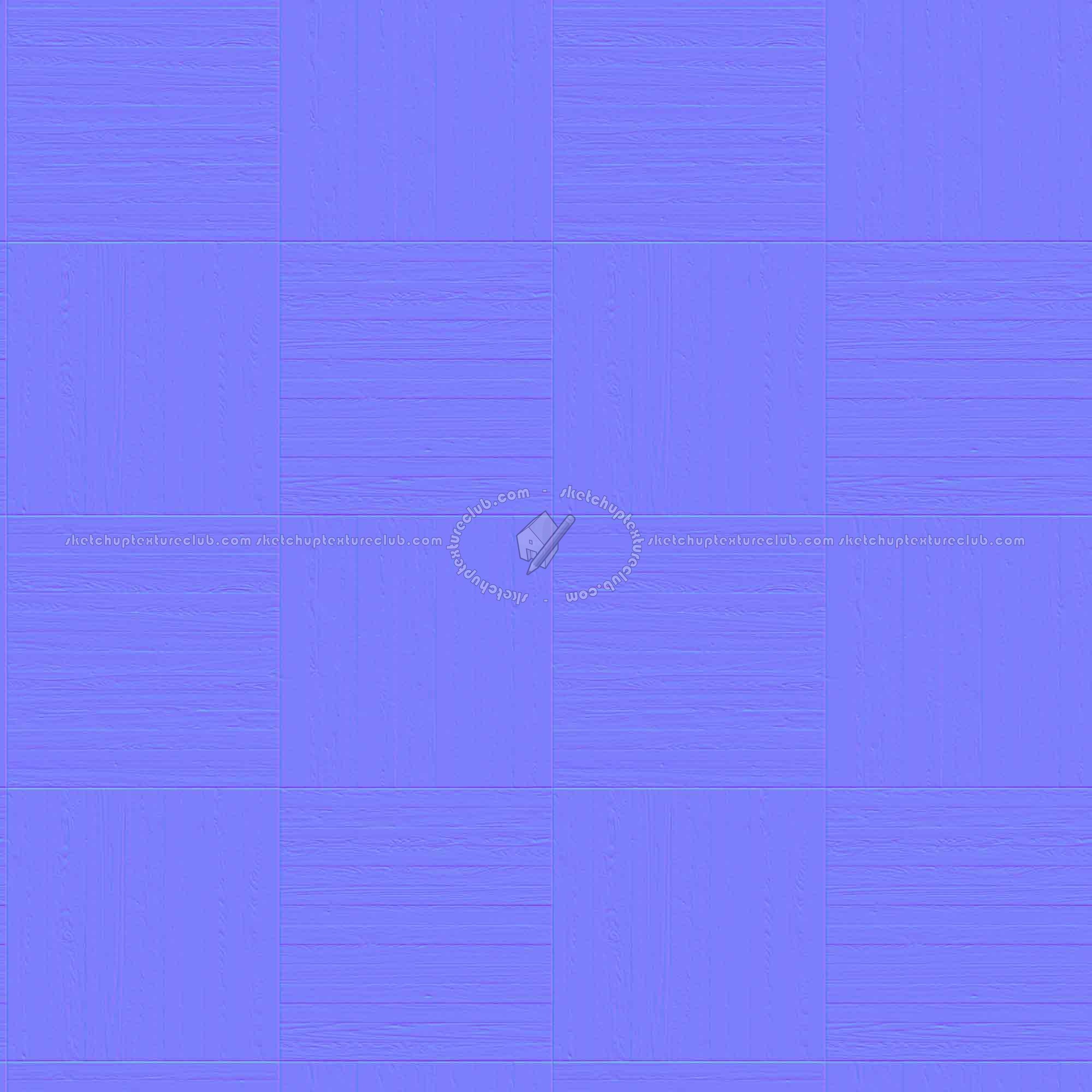 Textures   -   ARCHITECTURE   -   WOOD FLOORS   -   Parquet square  - Wood flooring square texture seamless 05409 - Normal