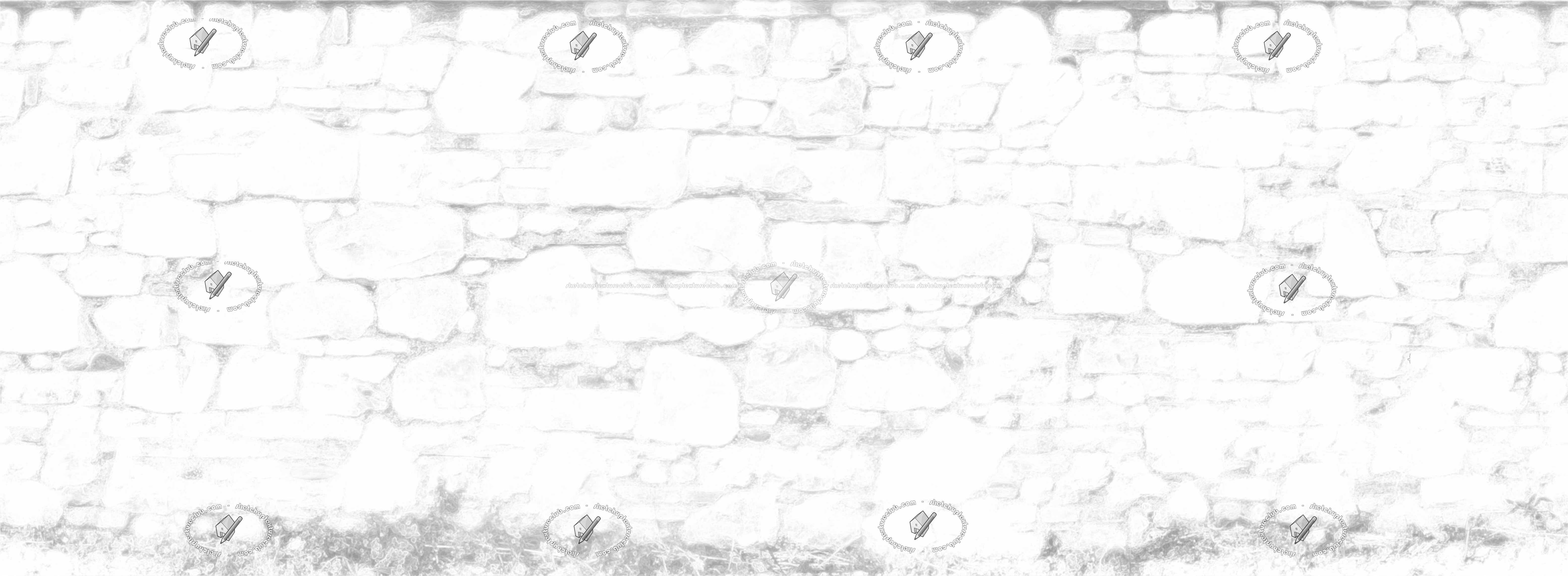 Textures - ARCHITECTURE - STONES WALLS - Stone walls - Italy old wall stone texture seamless 20504 - Ambient occlusion
