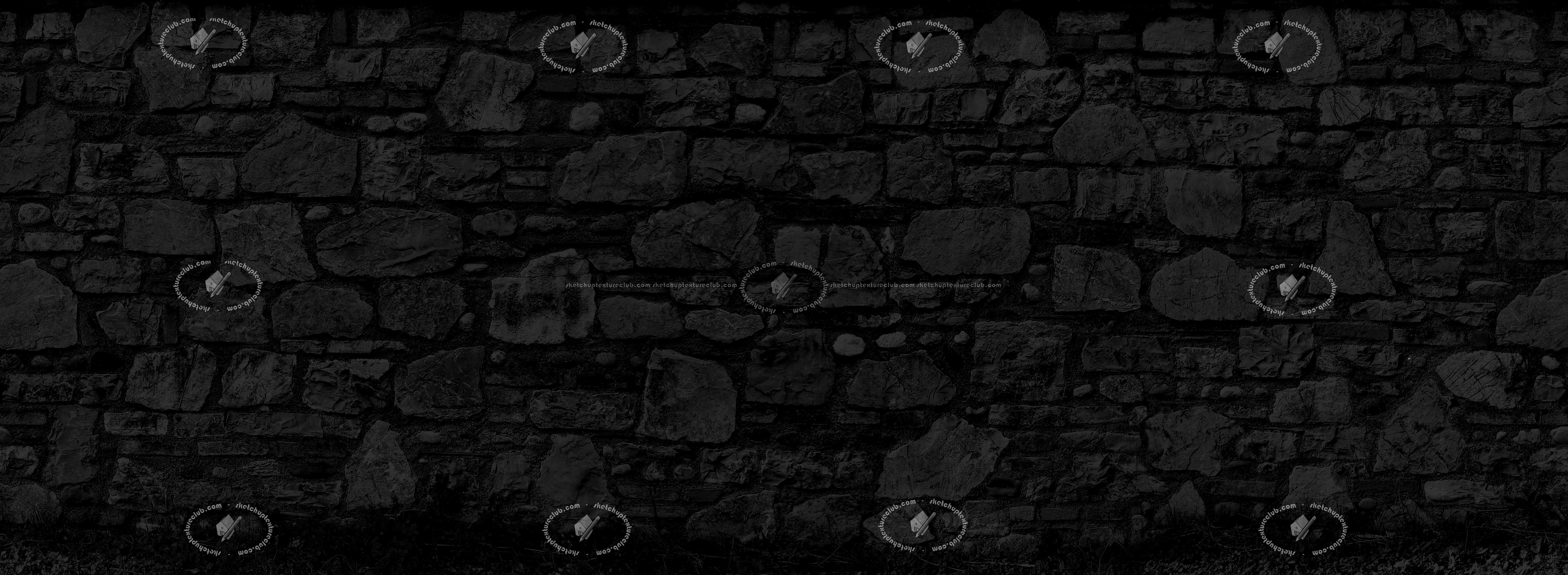 Textures - ARCHITECTURE - STONES WALLS - Stone walls - Italy old wall stone texture seamless 20504 - Specular