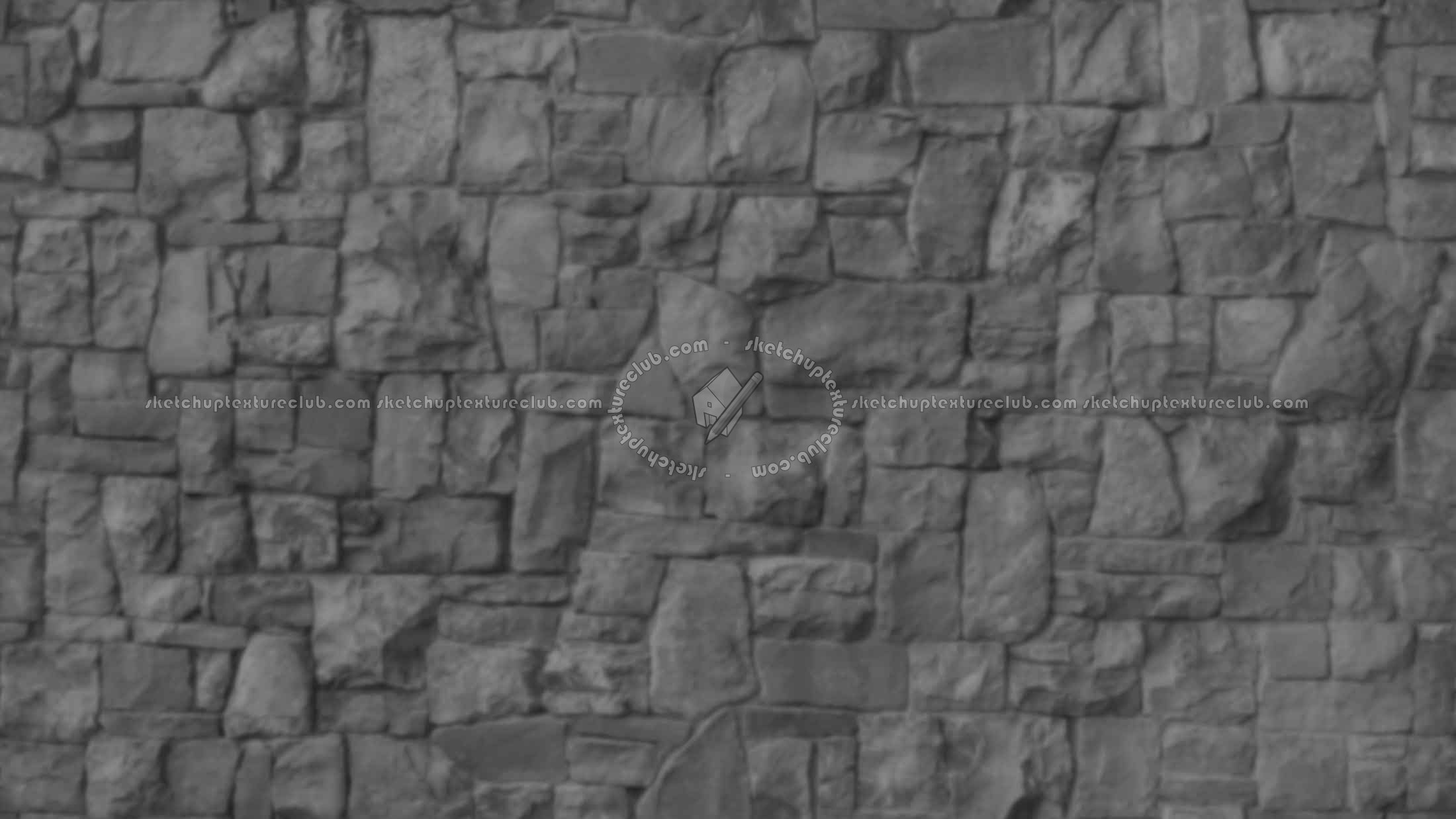 Textures   -   ARCHITECTURE   -   STONES WALLS   -   Stone walls  - Italy wall stone texture seamless 20527 - Displacement
