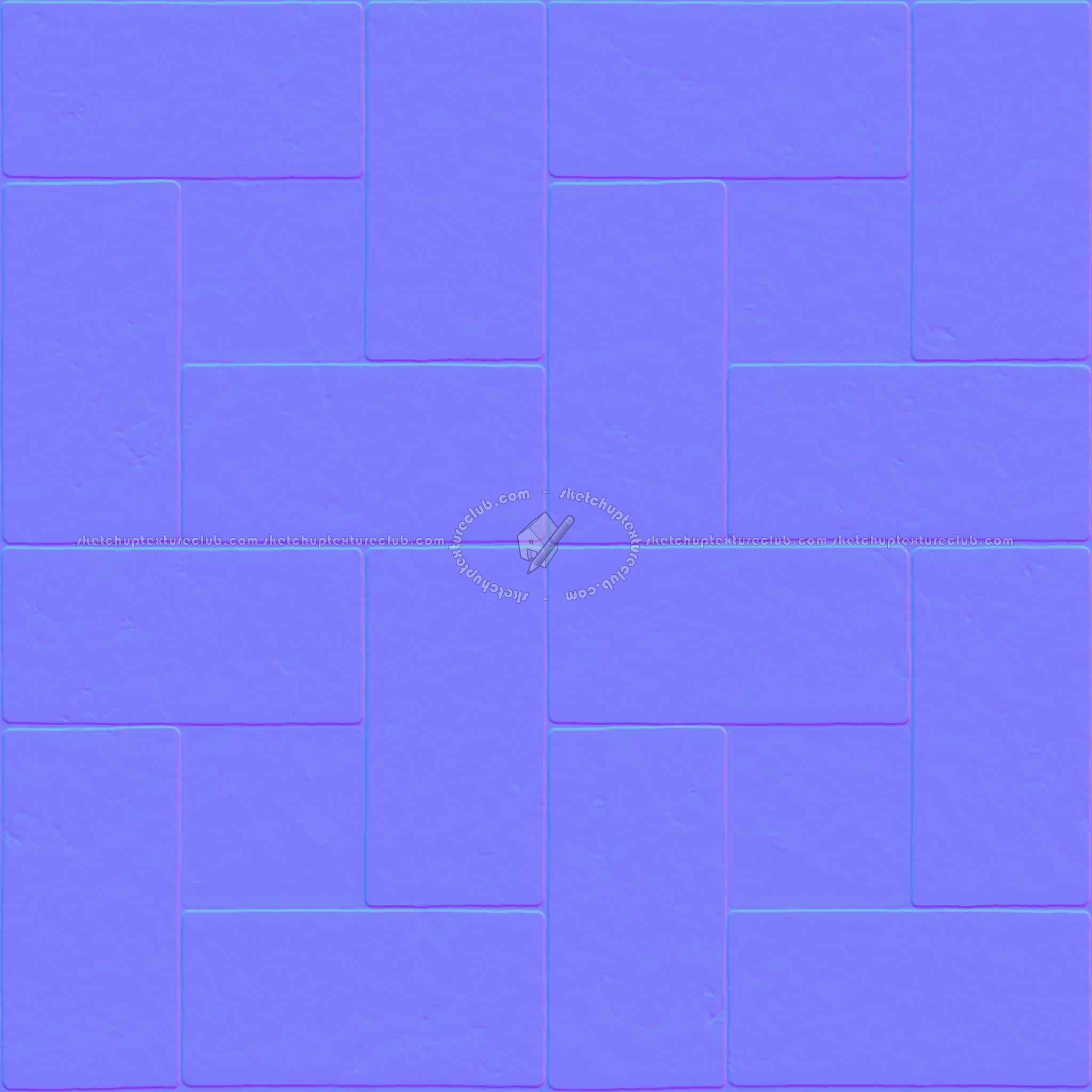 Textures   -   ARCHITECTURE   -   TILES INTERIOR   -   Marble tiles   -   Marble geometric patterns  - Black and white marble tile texture seamless 21140 - Normal